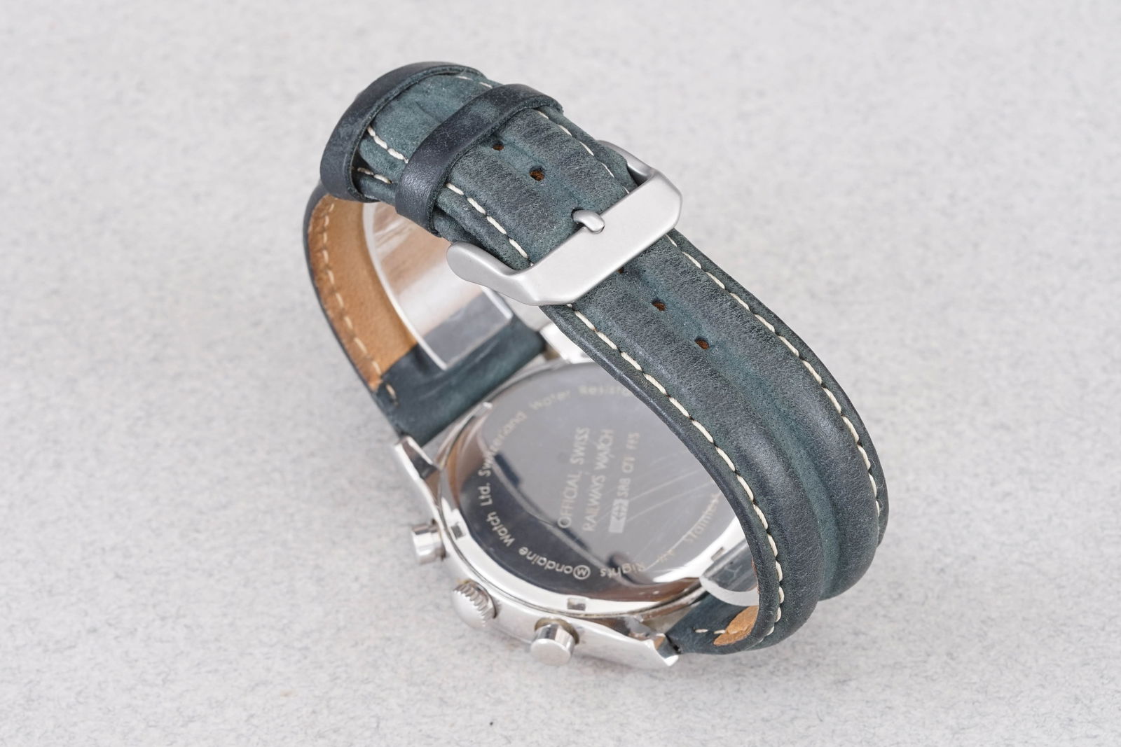 MONDAINE RAILWAY CHRONOGRAPH WRISTWATCH - 3