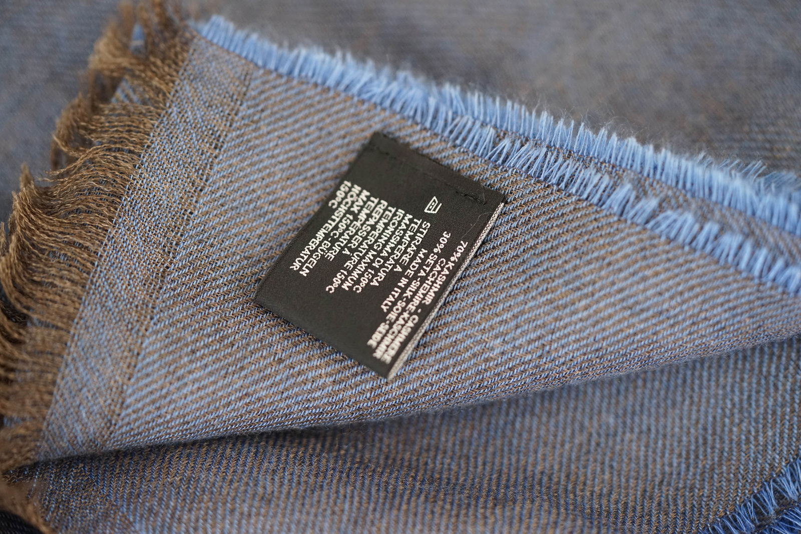 PATEK PHILIPPE CASHMERE & SILK SCARF W/ BOX - 3