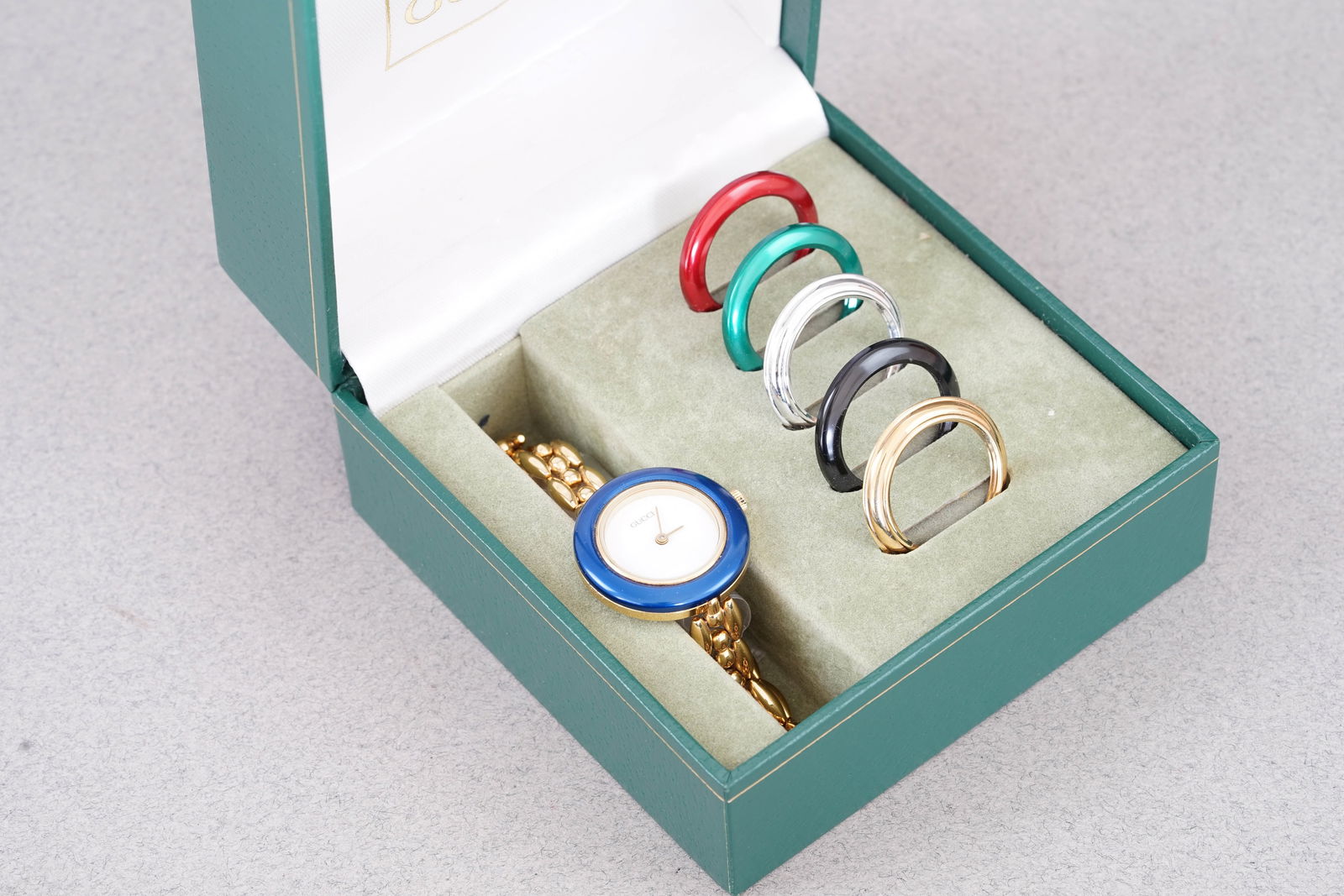 GUCCI MULTI BEZEL WRISTWATCH W/ BOX - 2