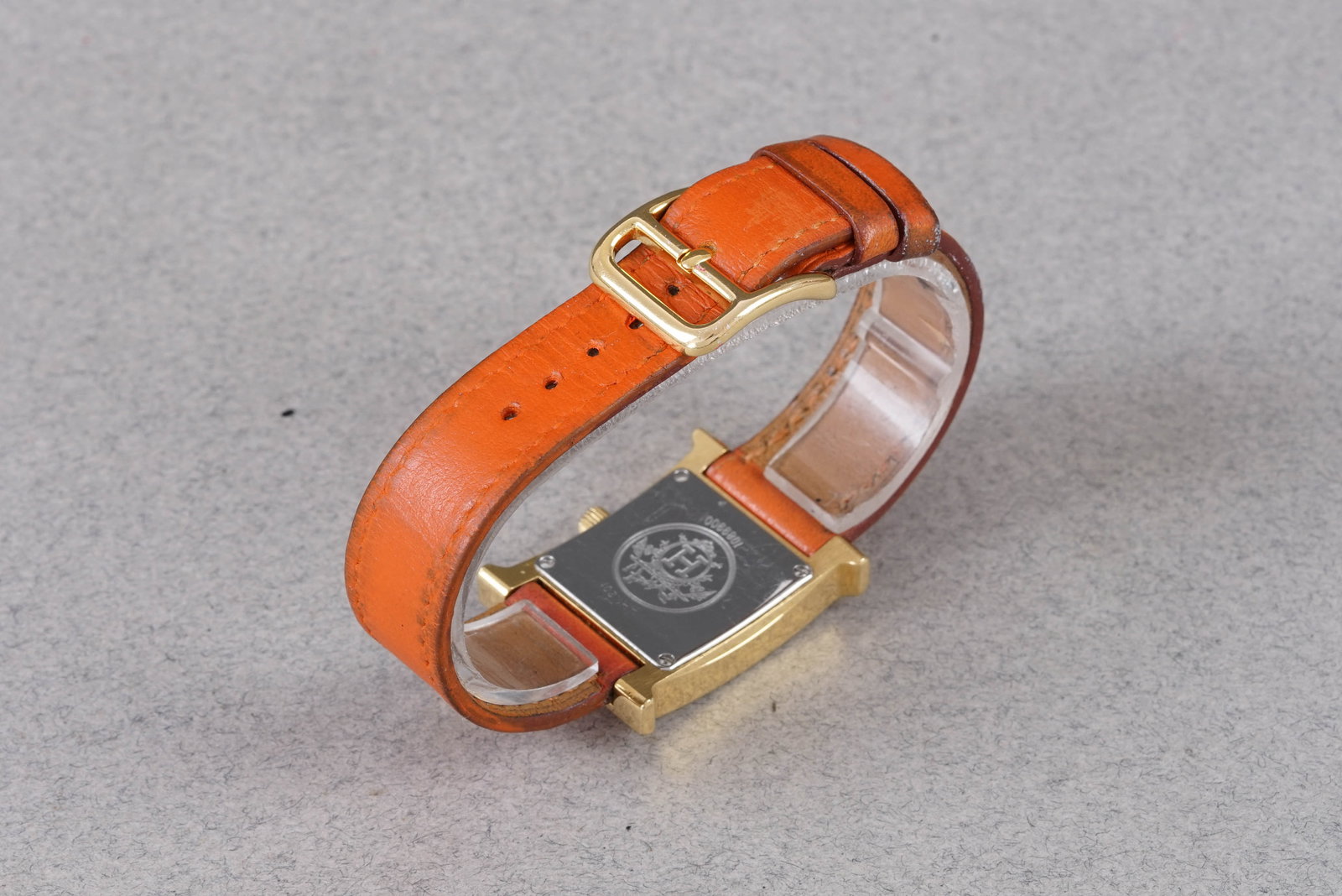 HERMES H WRISTWATCH W BOX & PAPERS REF. HH1.201 - 3