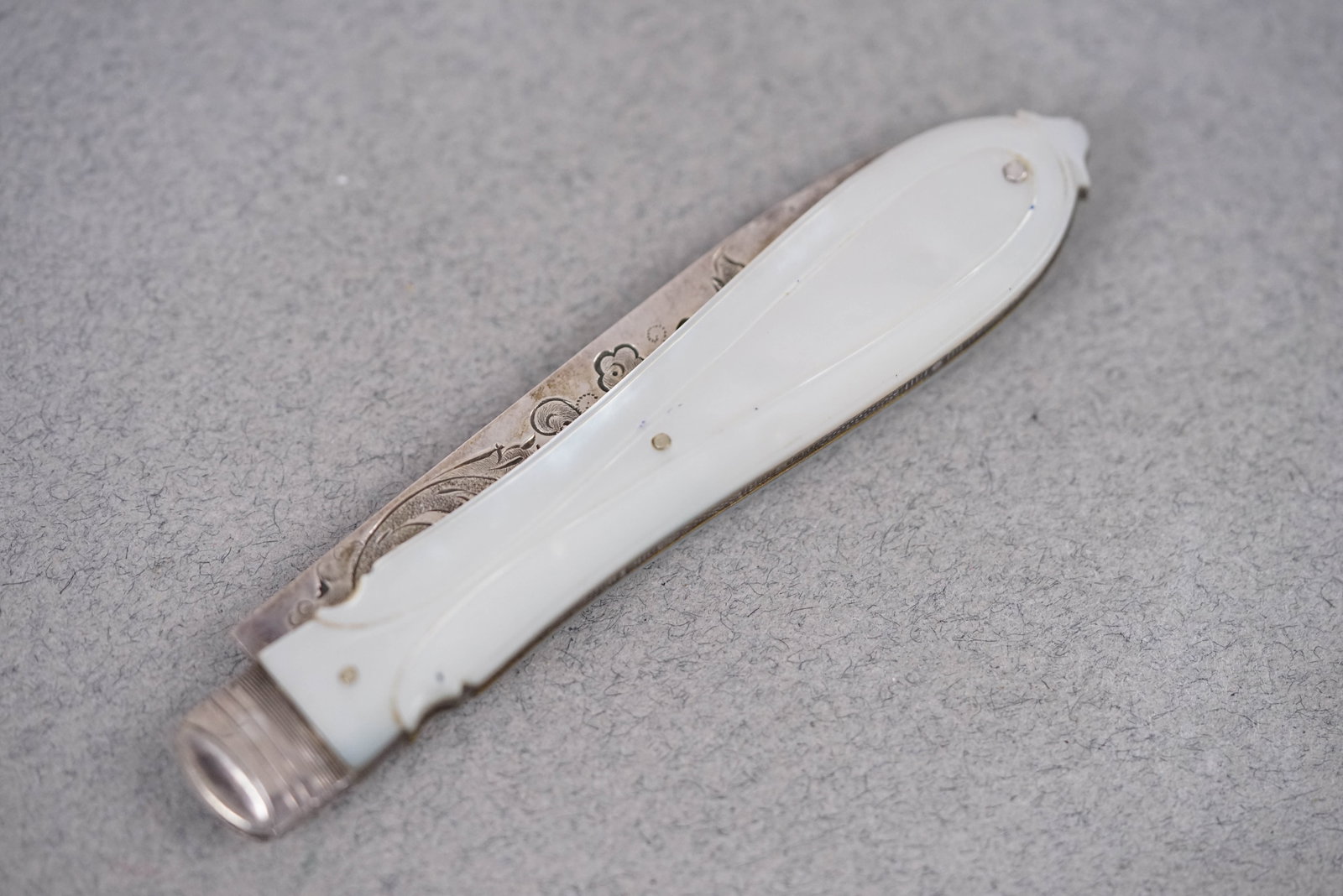 AARON HADFIELD 925 STERLING SILVER PEN KNIFE SHEFFIELD 1852 - 2