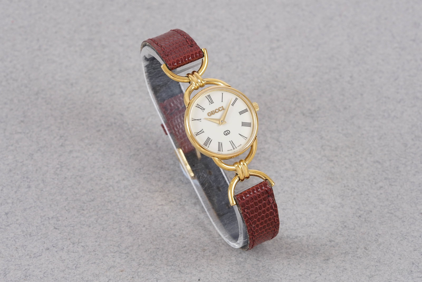 GUCCI GOLD PLATED W/ BOX & GUARANTEE CARD REF. 600L - 3