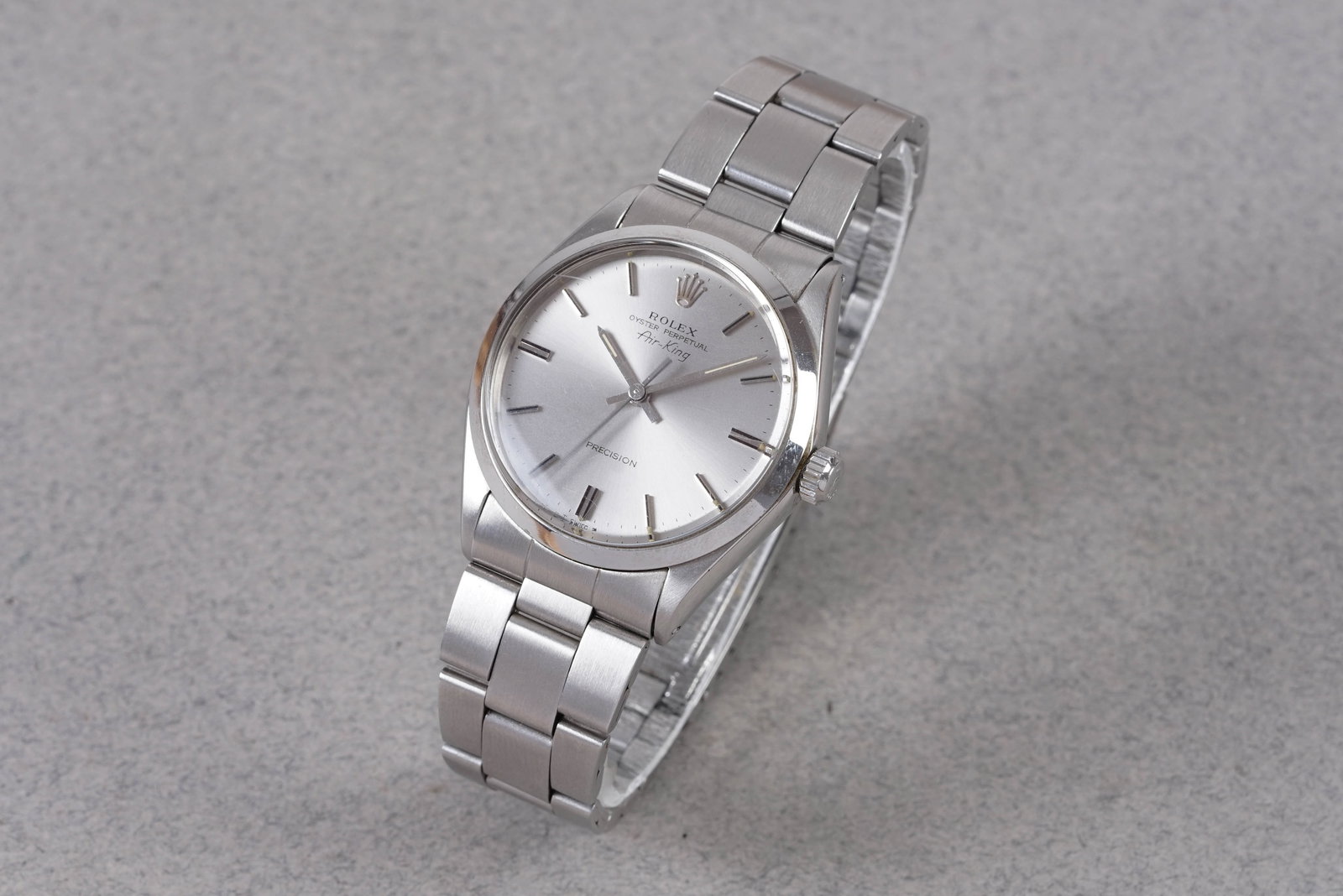 ROLEX OYSTER PERPETUAL AIR-KING W/ SERVICE PAPERS REF. 5500 CIRCA 1971 - 2