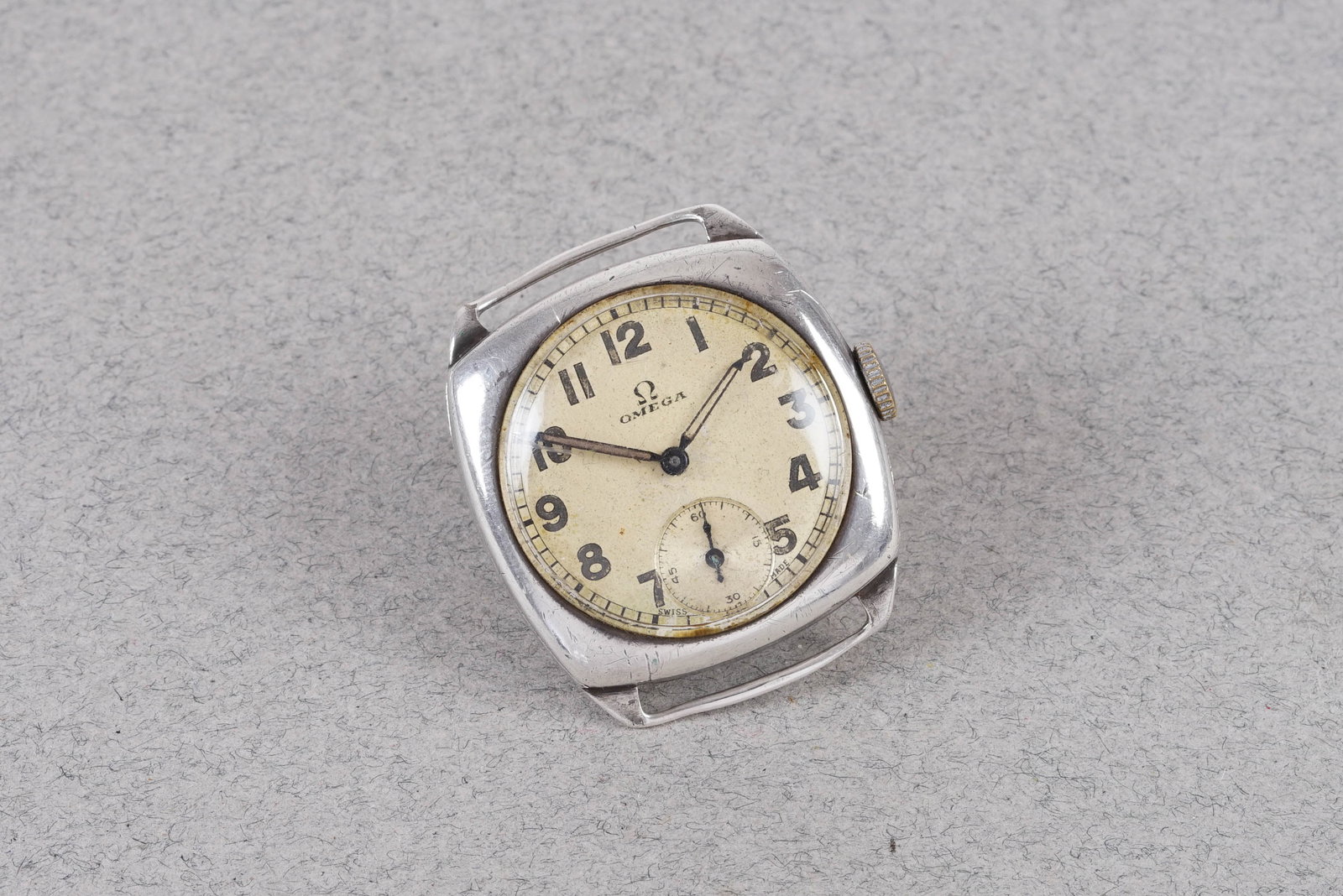 OMEGA 925 STERLING SILVER TRENCH STYLE WRISTWATCH - 2