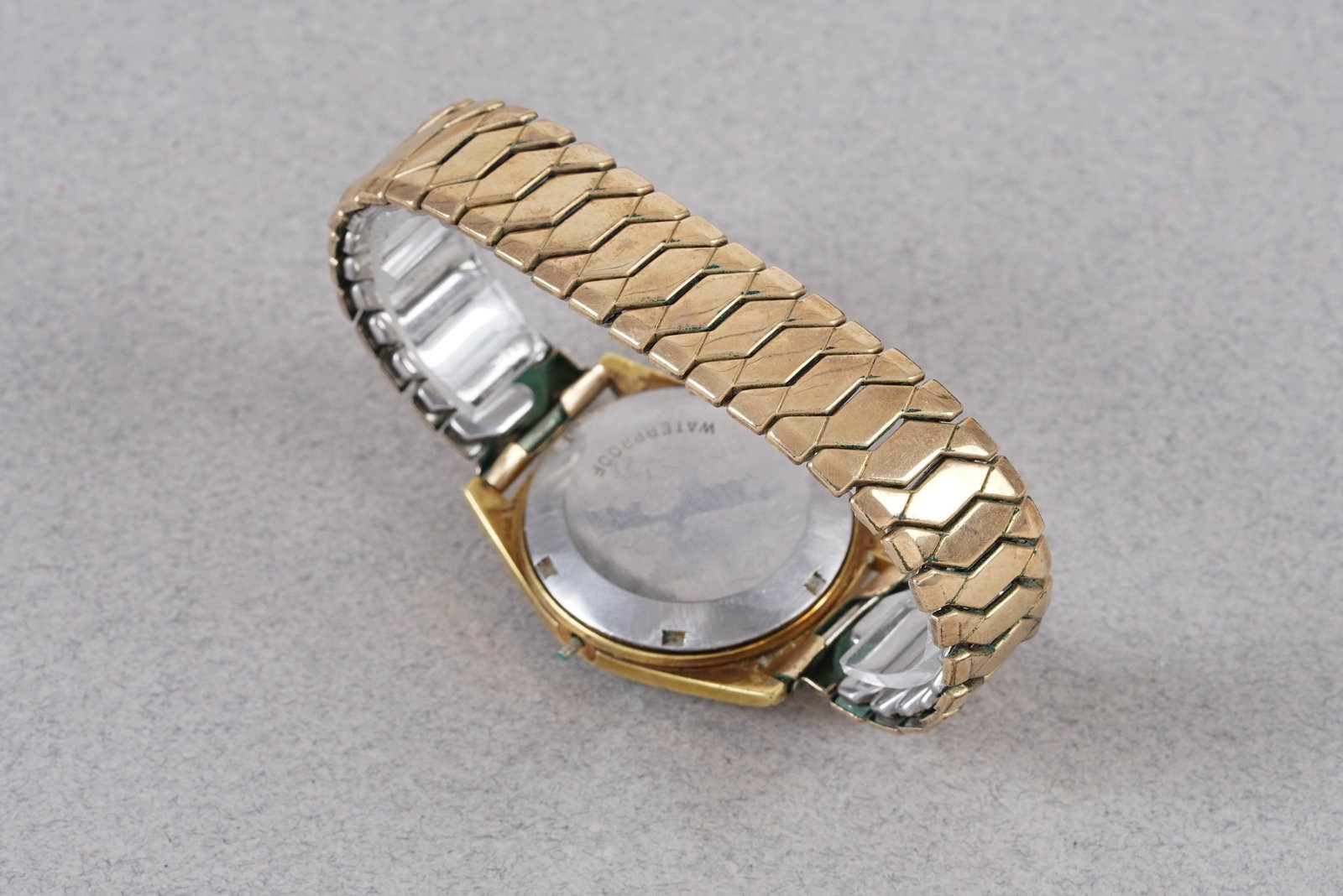 OMEGA AUTOMATIC GENEVE GOLD PLATED WRISTWATCH - 4