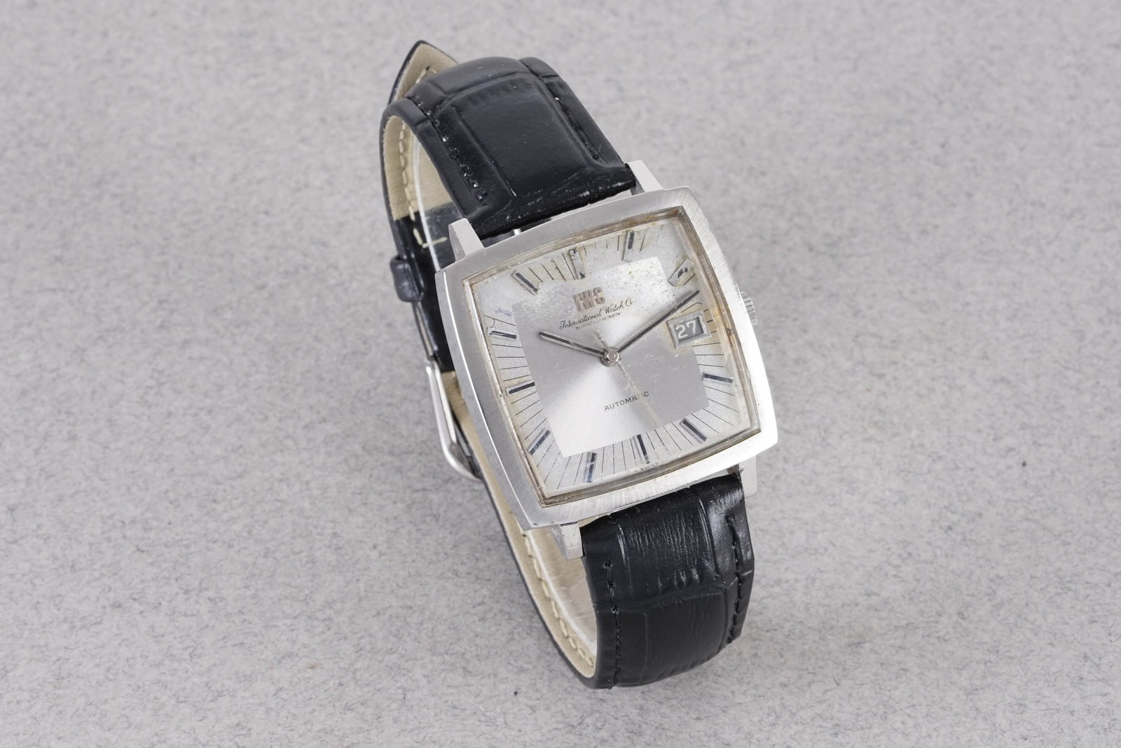 IWC SCHAFFHAUSEN TV AUTOMATIC DATE REF. R1161AD CIRCA 1970S - 2