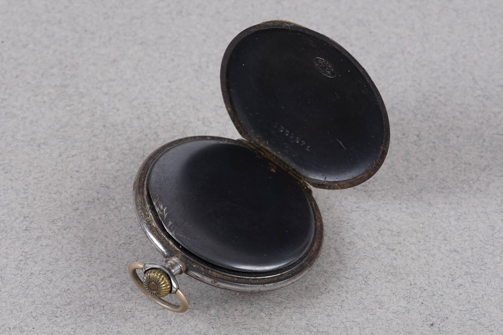 VINTAGE SWISS POCKET WATCH - 4