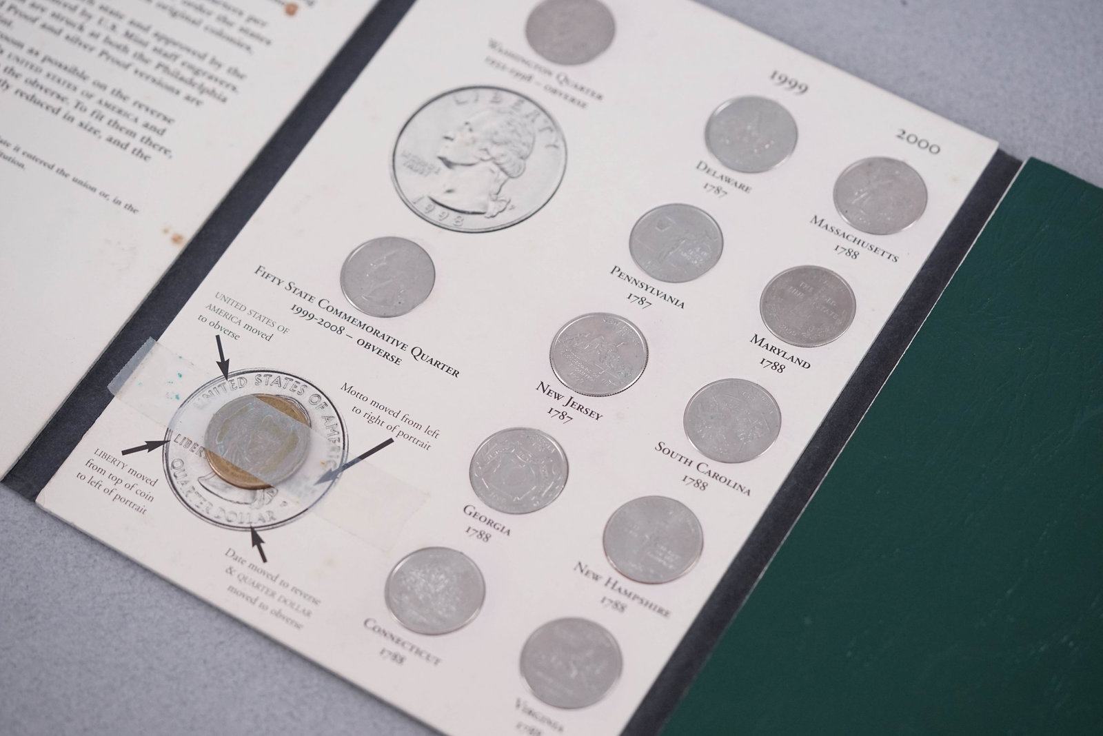 *TO BE SOLD WITHOUT RESERVE* FIFTY STATES COMMEMORATIVE QUARTERS 1999-2008 - 3