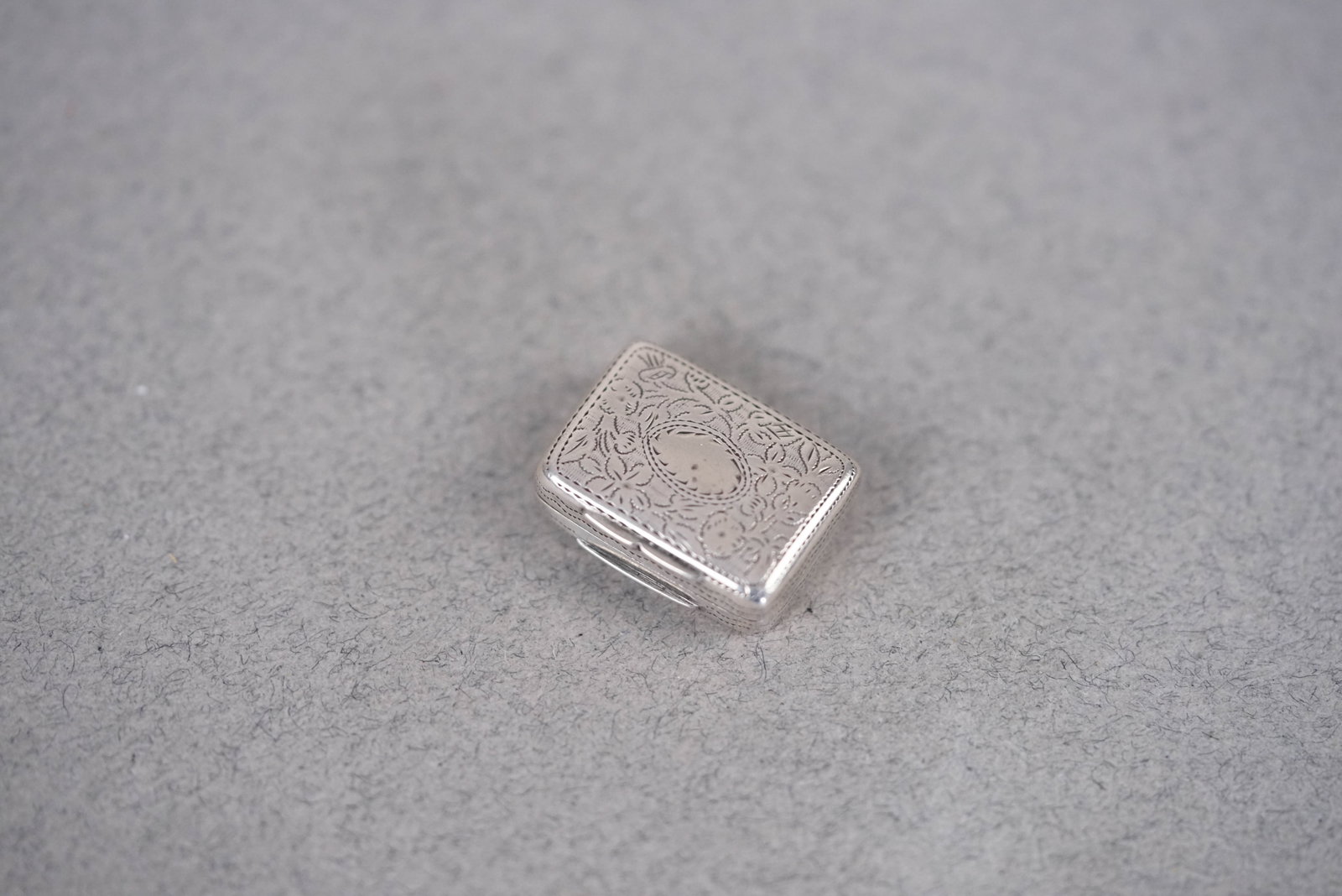 THOMAS SHAW VINAIGRETTE BIRMINGHAM 1834 WILLIAM IV - 2