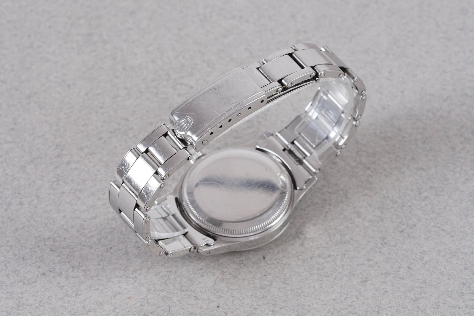 ROLEX OYSTER PERPETUAL HONEYCOMB DIAL FLAT SIDE REF. 6532 - 3