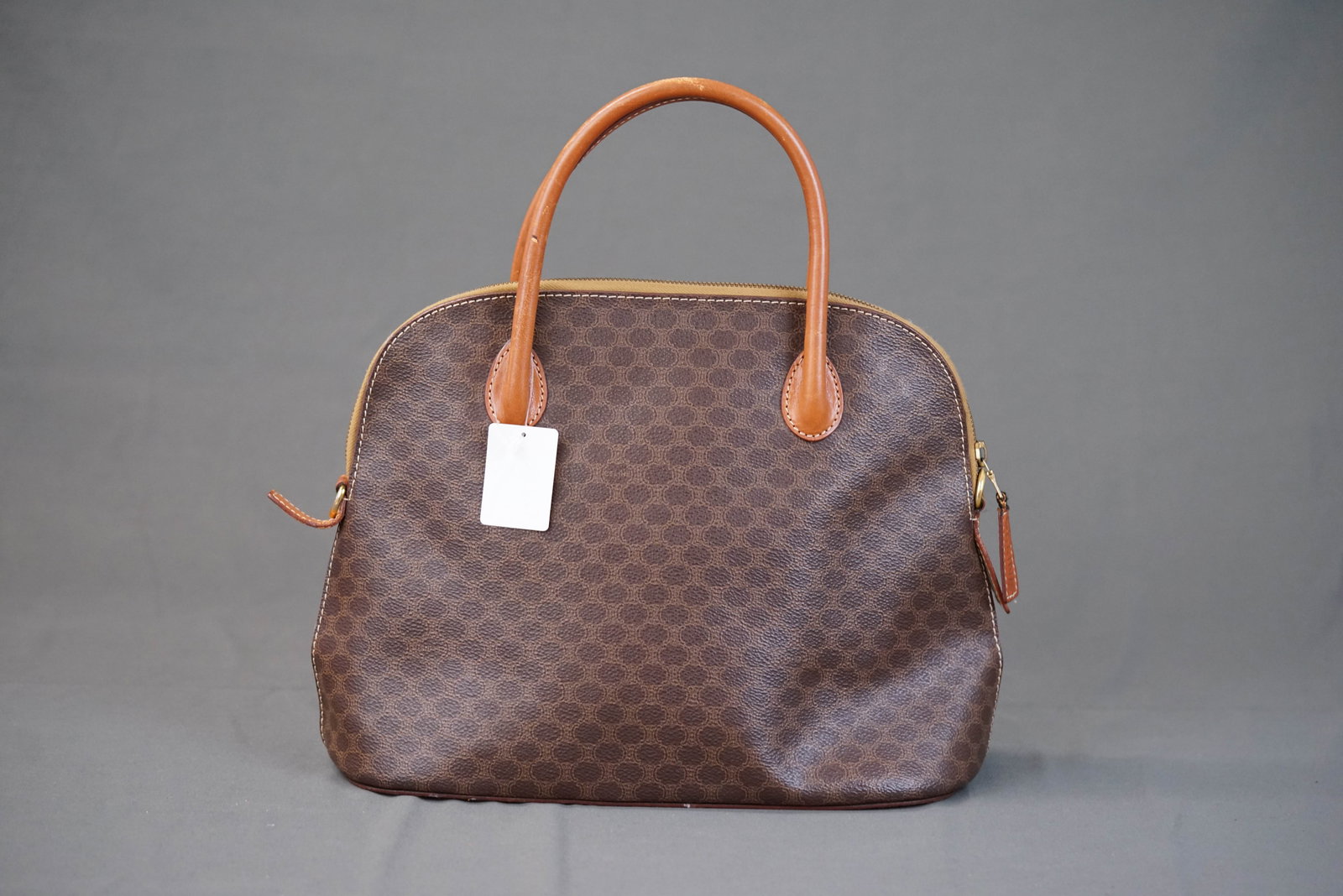 CELINE MACADAM HANDBAG - 7