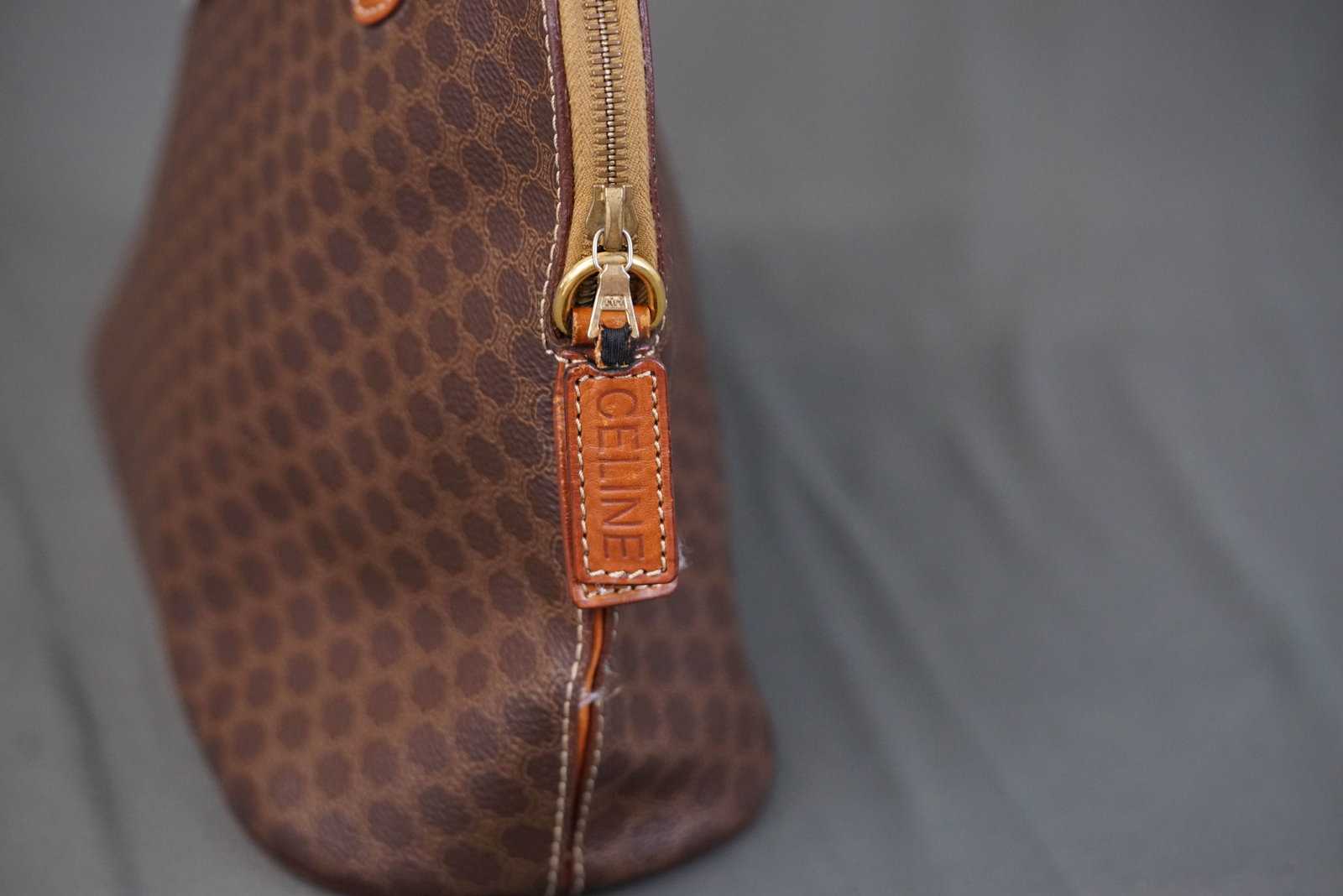 CELINE MACADAM HANDBAG - 9