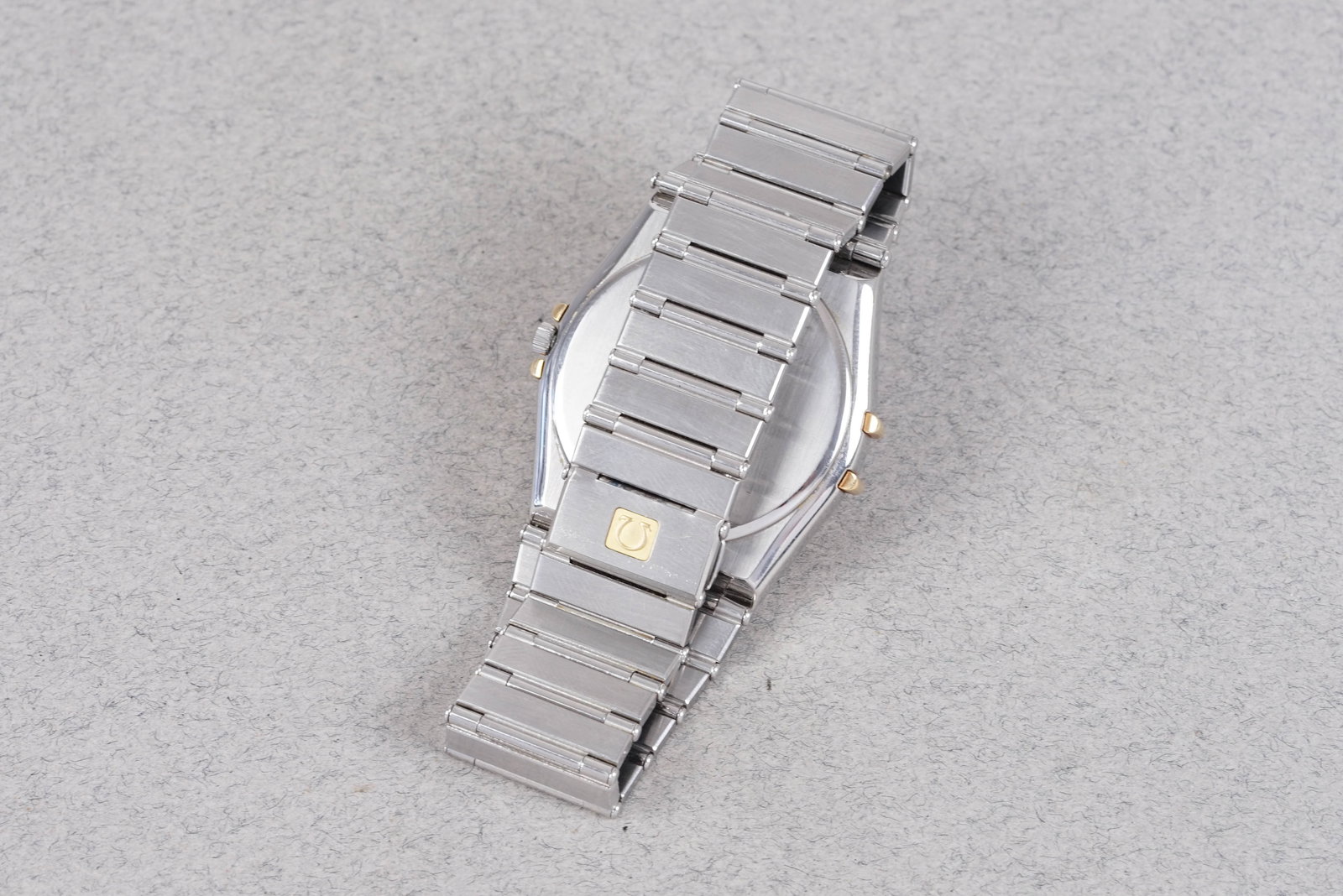 OMEGA CONSTELLATION STEEL & GOLD CALENDAR WRISTWATCH - 3