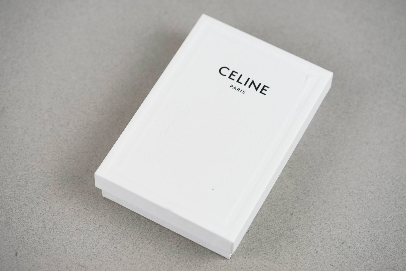CELINE PARIS GREEN LEATHER WALLET PURSE W/ BOX & PAPERS - 7