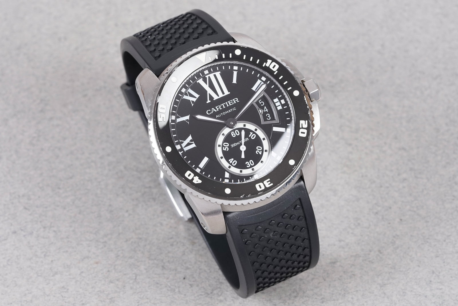 CARTIER CALIBRE DE CARTIER W/ BOX & GUARANTEE PAPERS REF. 3729 CIRCA 2015 - 2