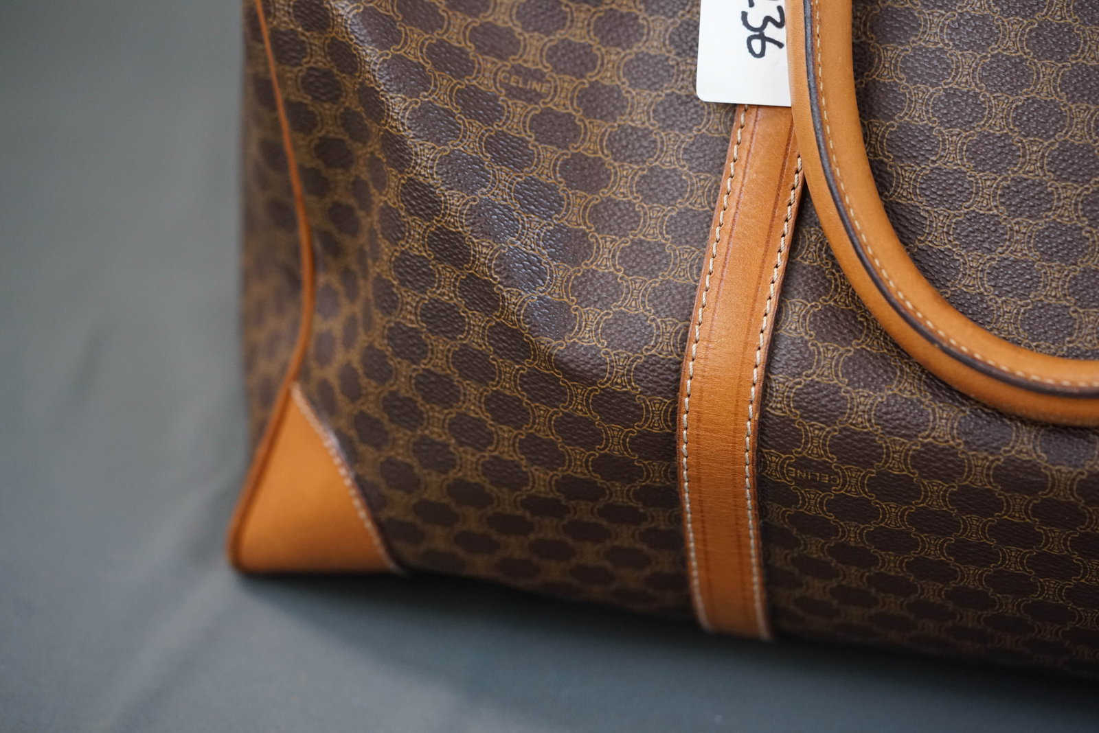 CELINE MACADAM BOSTON BAG - 10