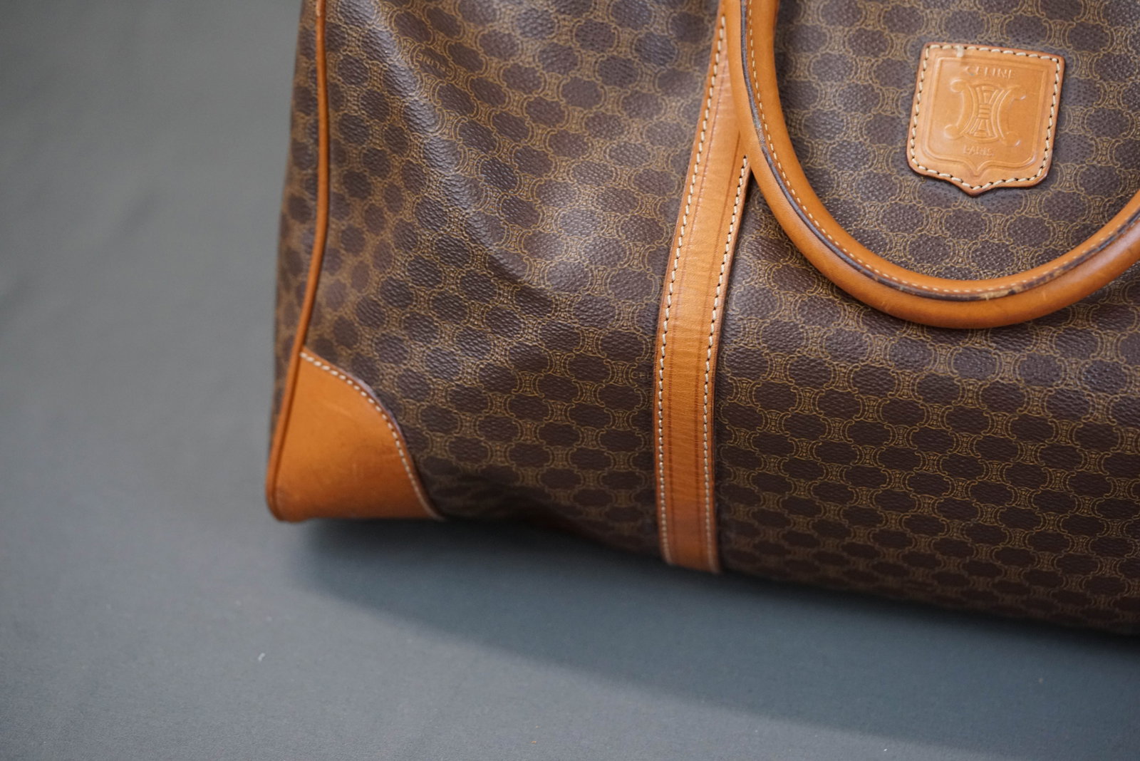 CELINE MACADAM BOSTON BAG - 3
