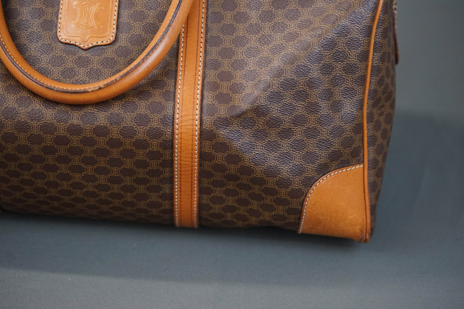 CELINE MACADAM BOSTON BAG - 5