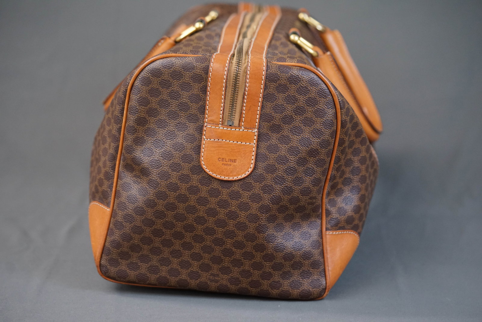 CELINE MACADAM BOSTON BAG - 6