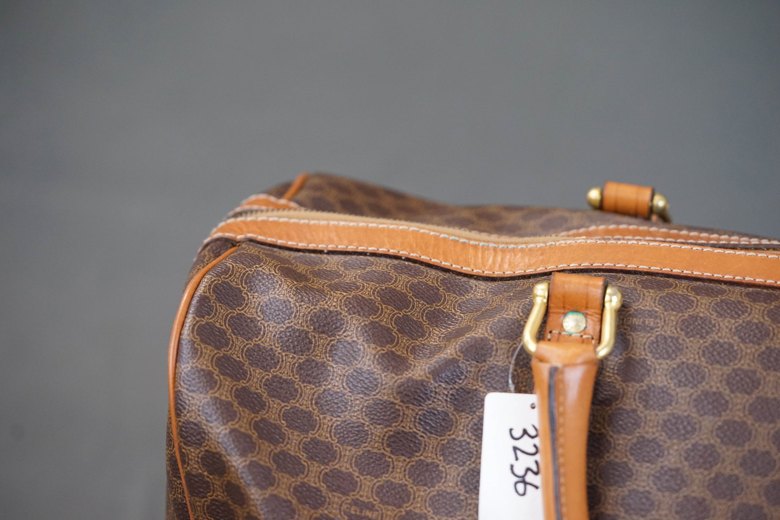 CELINE MACADAM BOSTON BAG - 9