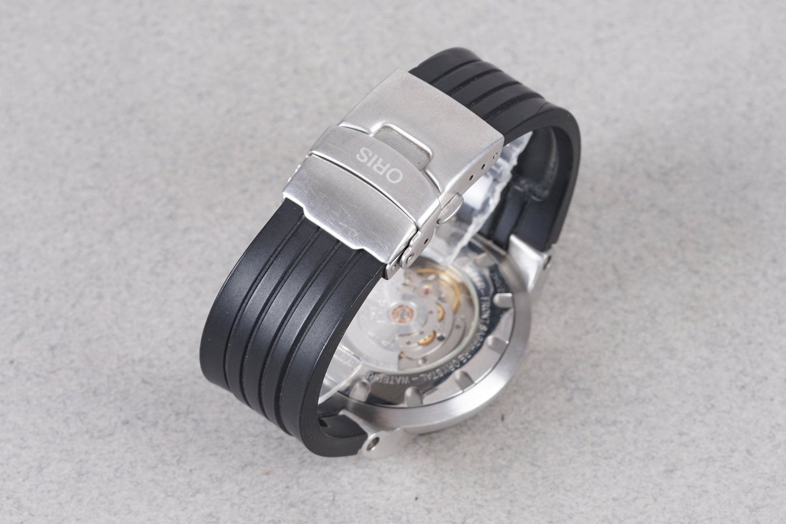 ORIS AUTOMATIC DAY DATE W/ BOX & GUARANTEE PAPERS REF. 7518 CIRCA 2001 - 4