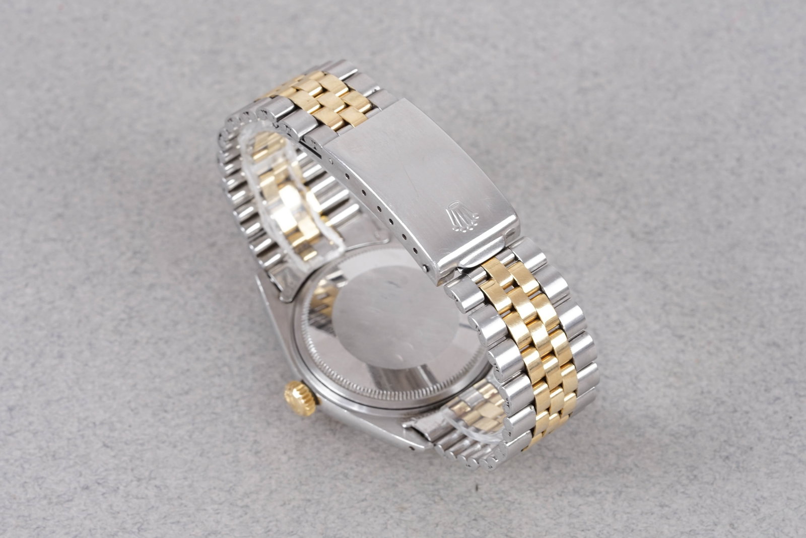 ROLEX OYSTER PERPETUAL DATEJUST STEEL & GOLD REF. 1601/3 CIRCA 1973 - 4