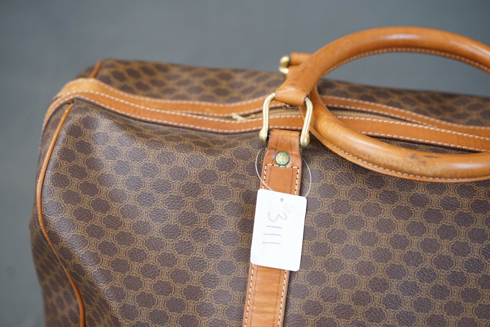 CELINE MACADAM BOSTON BAG - 10