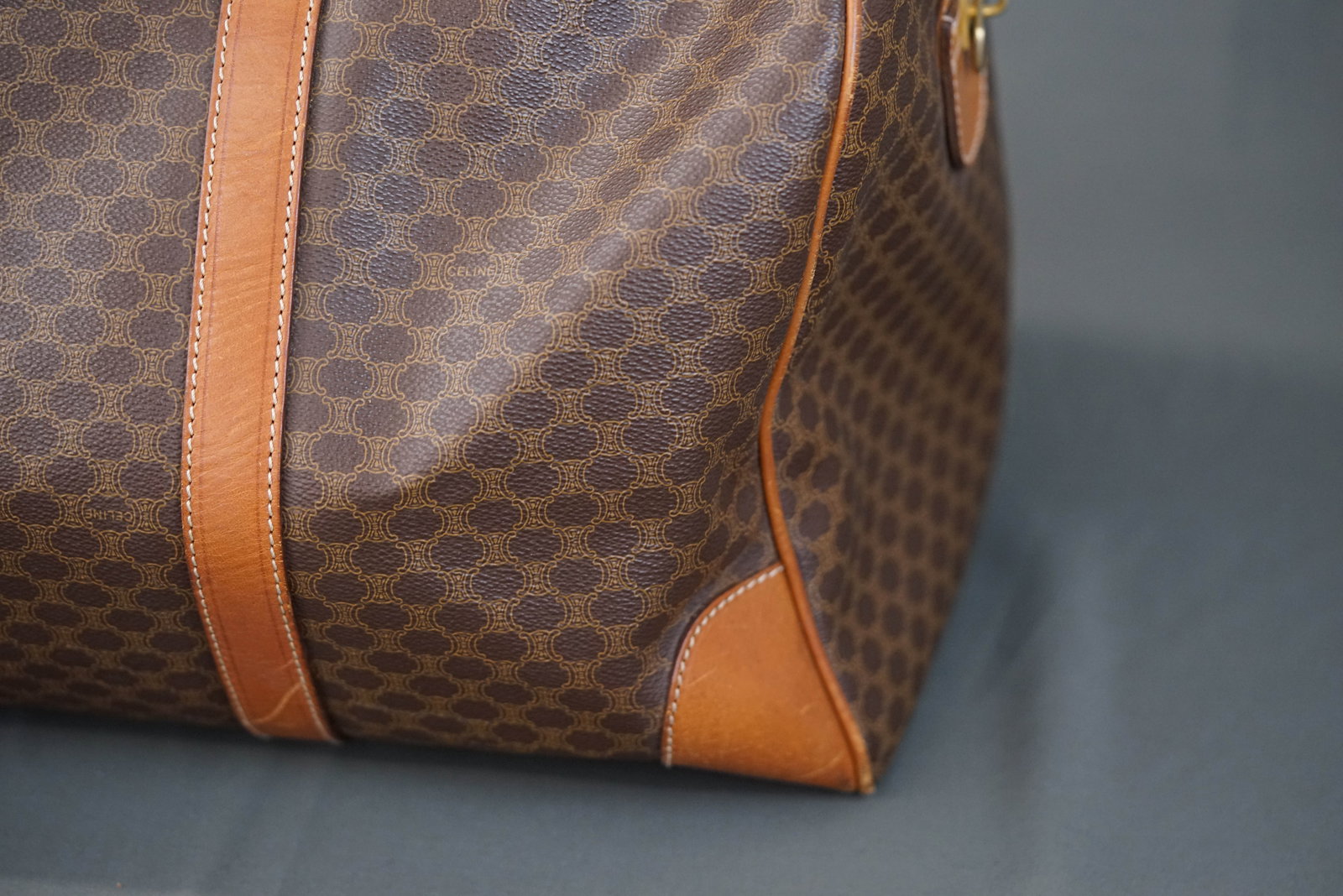 CELINE MACADAM BOSTON BAG - 12