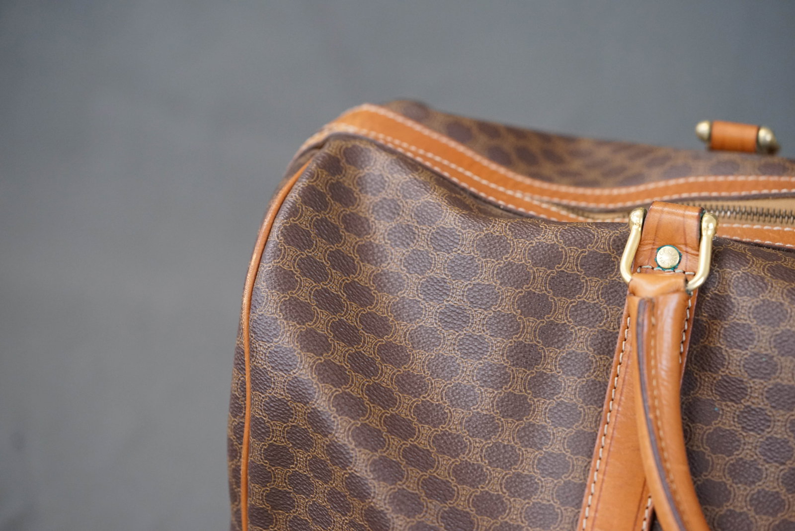 CELINE MACADAM BOSTON BAG - 2