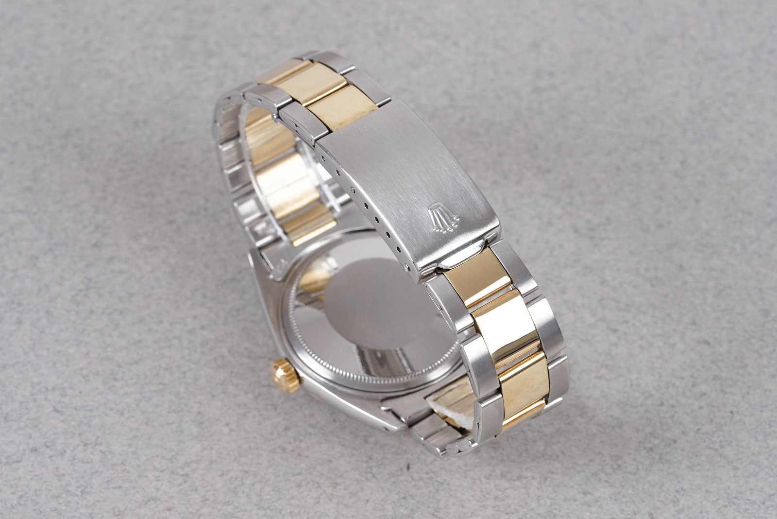 ROLEX OYSTER PERPETUAL DATEJUST STEEL & GOLD REF. 1600 CIRCA 1968 - 4