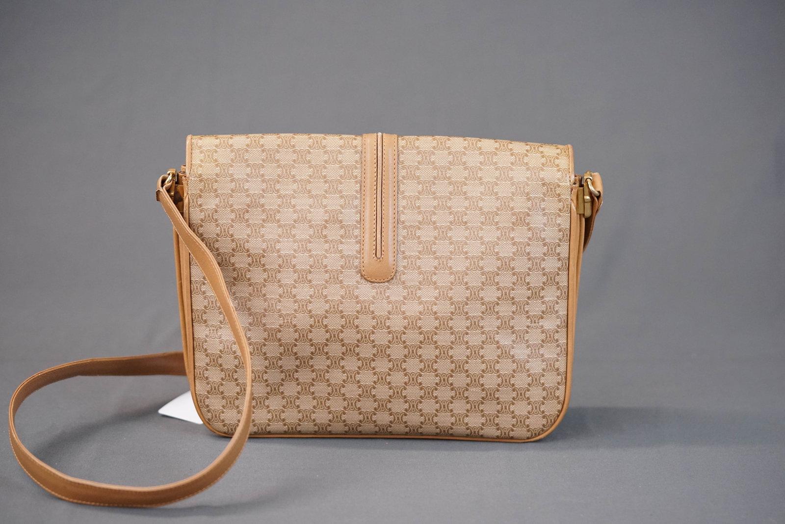 CELINE MACADAM SHOULDER BAG - 8