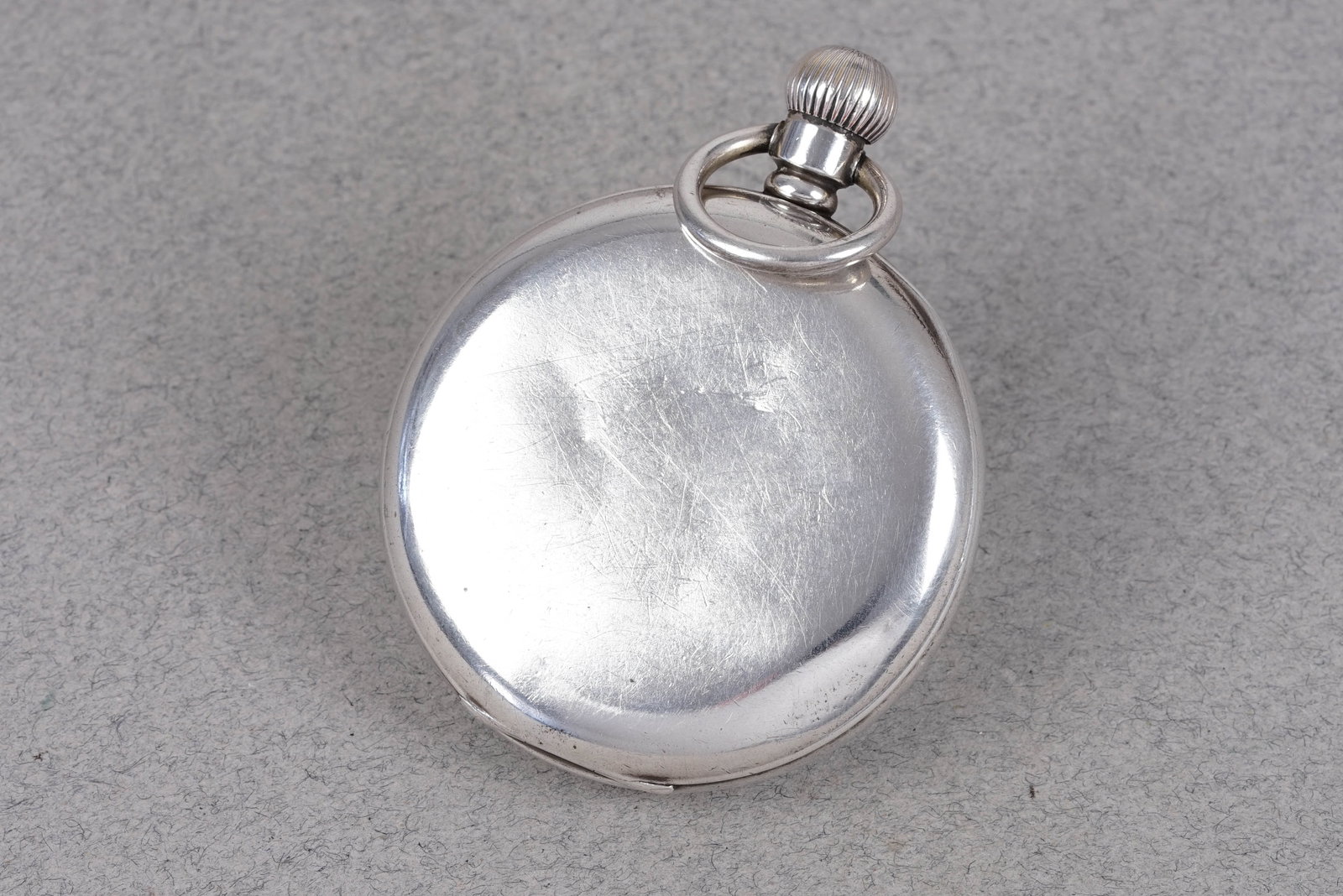 ELGIN 925 STERLING SILVER OPEN FACE POCKET WATCH CIRCA 1928 - 2