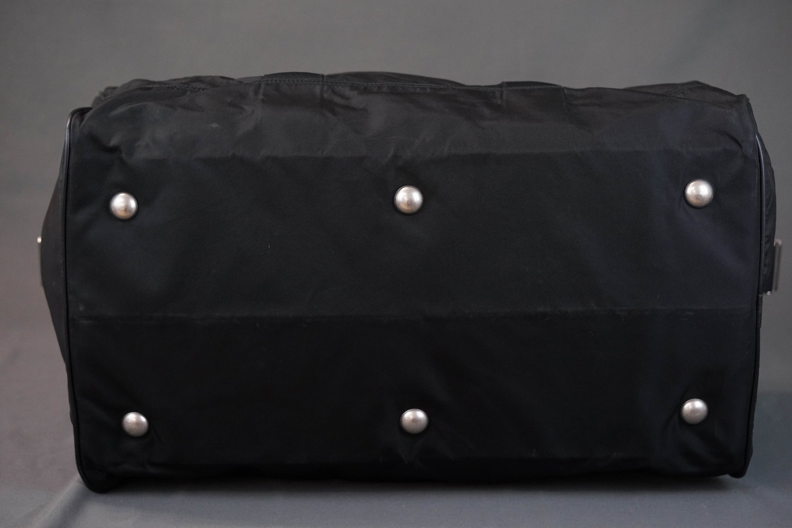 PRADA POCONO BOSTON BAG BLACK NYLON - 9