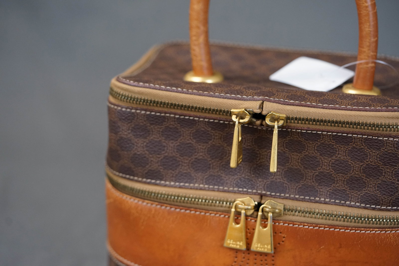 CELINE MACADAM VANITY BAG - 3