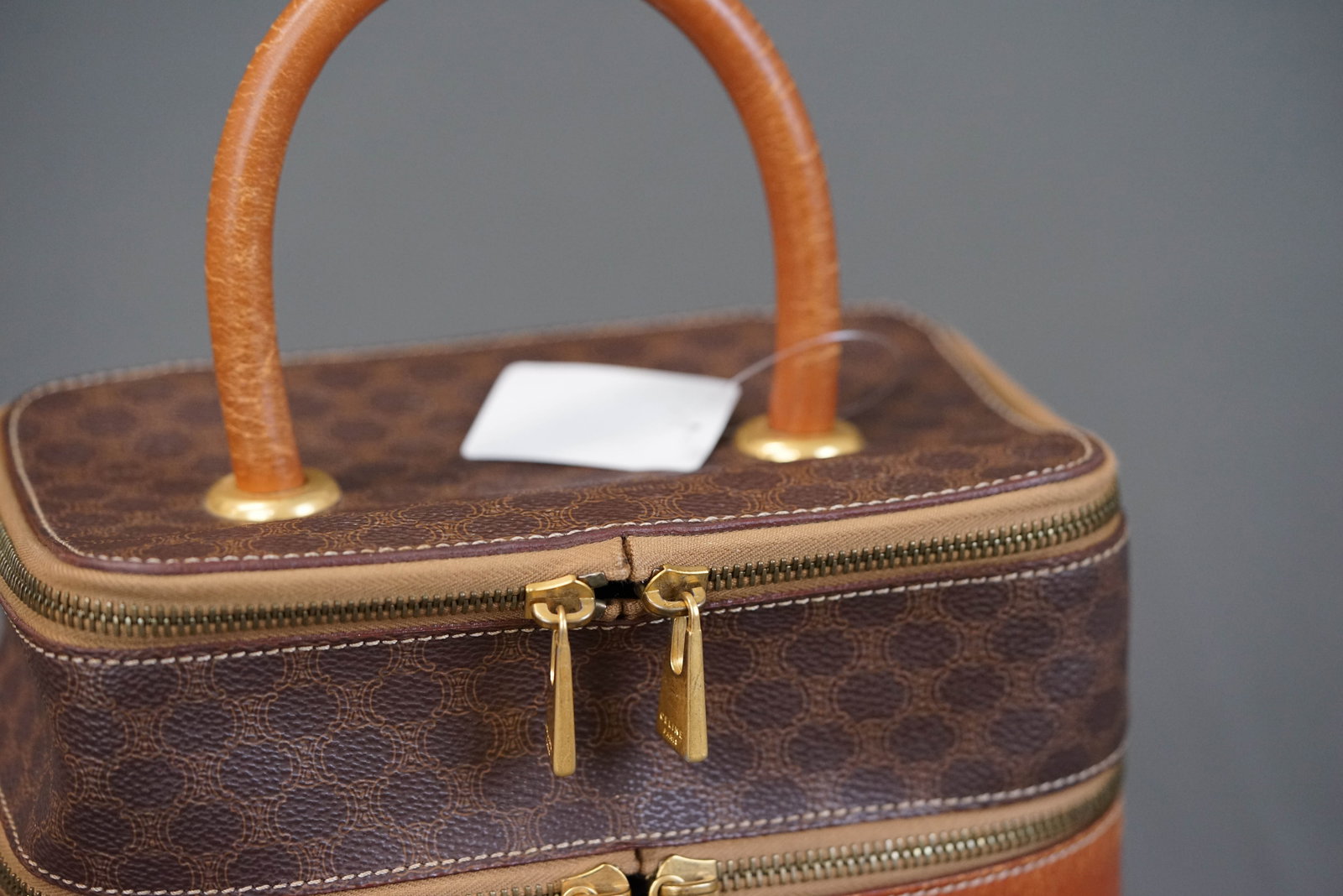 CELINE MACADAM VANITY BAG - 5