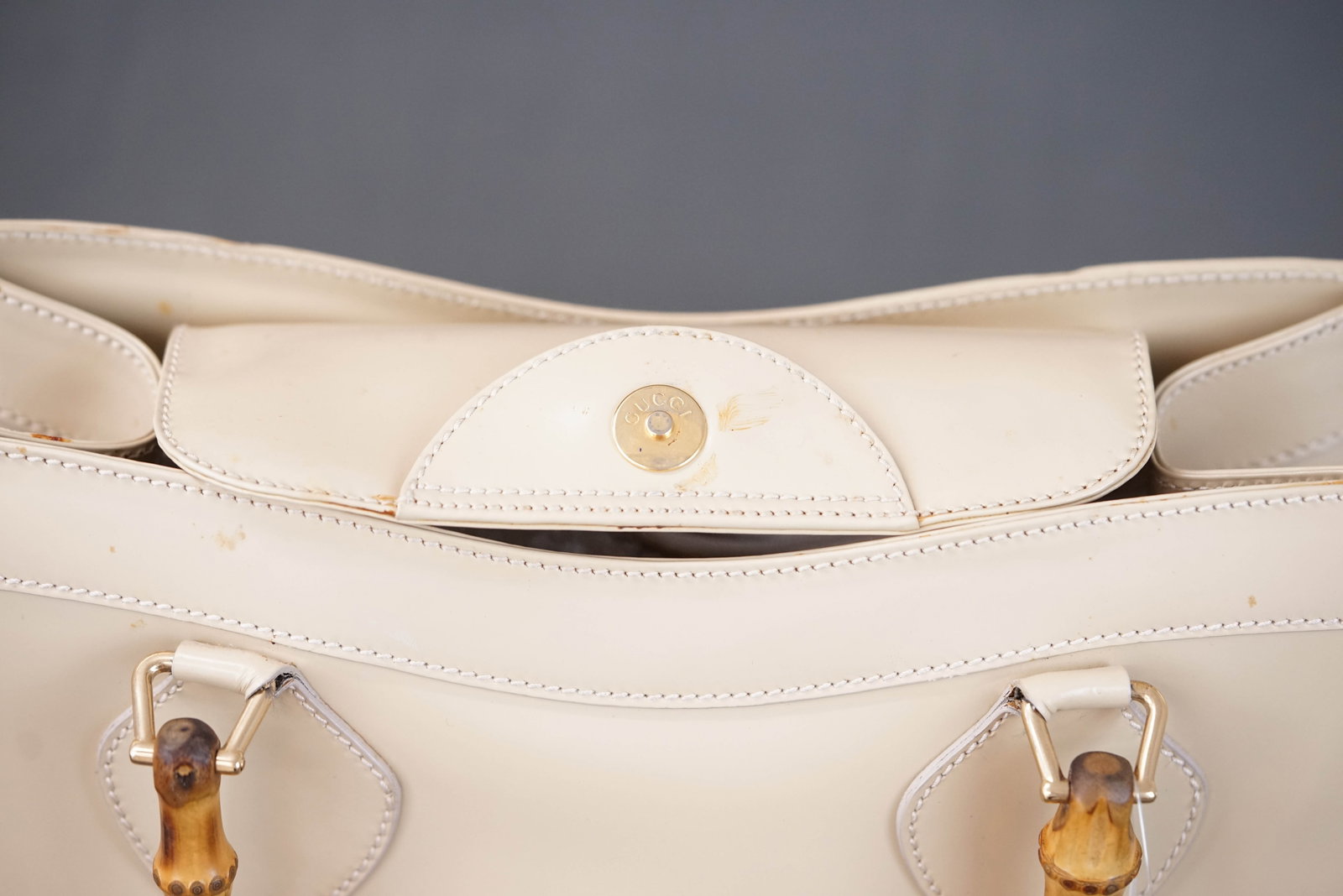 GUCCI DIANA BAMBOO TOTE HANDBAG - 13
