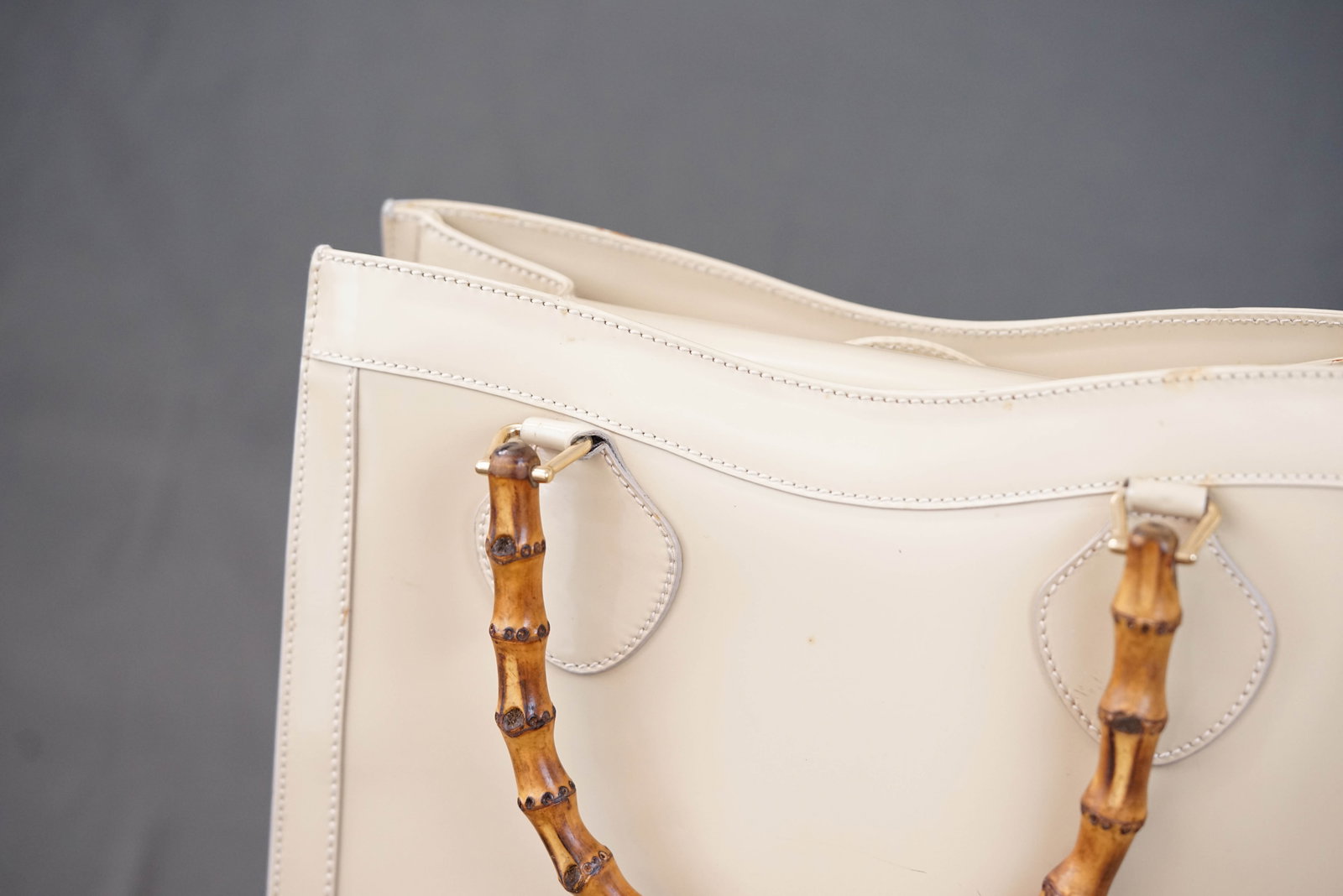 GUCCI DIANA BAMBOO TOTE HANDBAG - 2