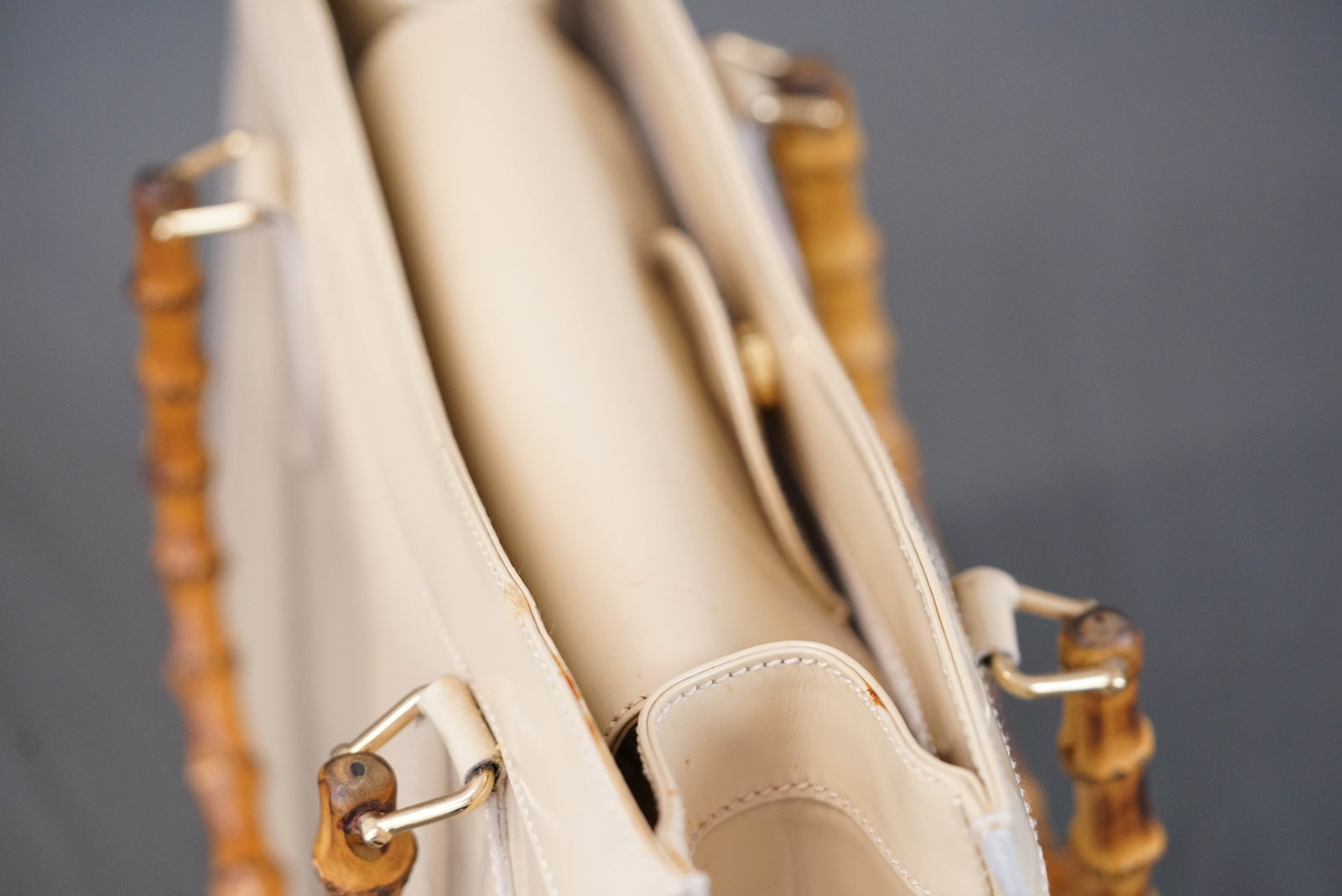 GUCCI DIANA BAMBOO TOTE HANDBAG - 7