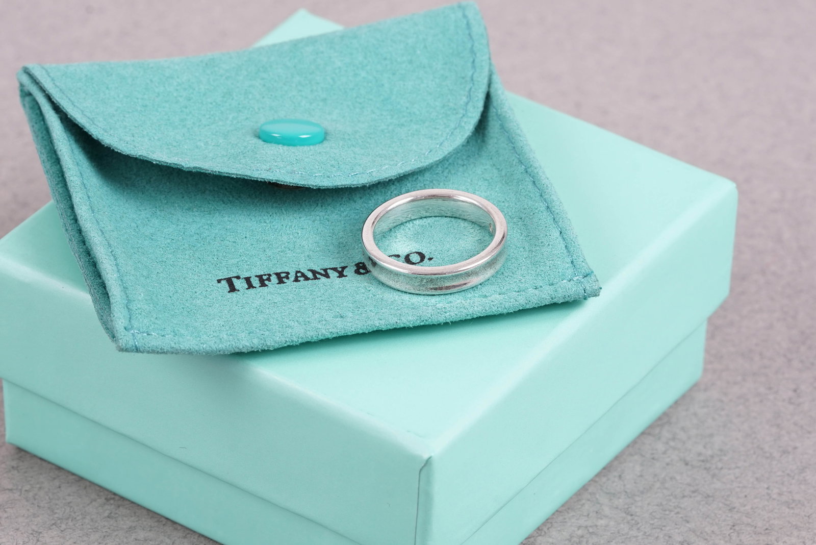 TIFFANY & CO 1837 NARROW RING - 2