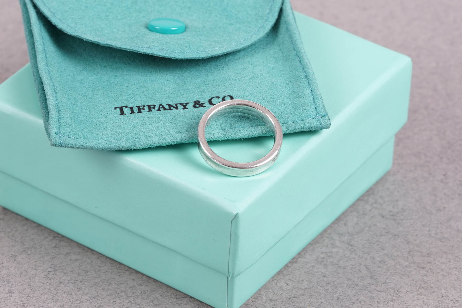 TIFFANY & CO 1837 NARROW RING - 3