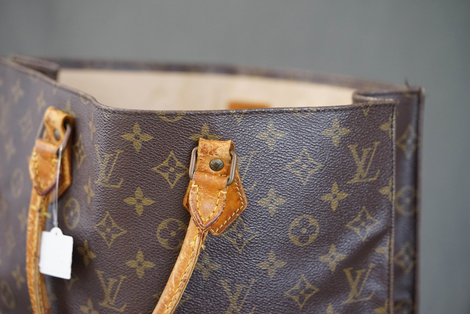 LOUIS VUITTON MONOGRAM SAC PLA TOTE BAG M51140 - 12