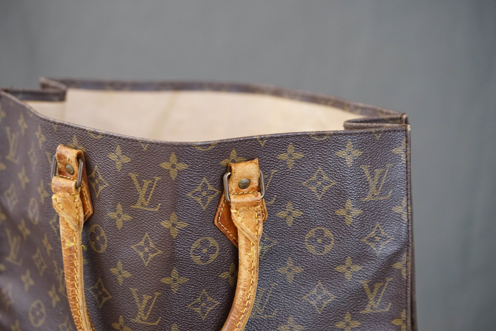 LOUIS VUITTON MONOGRAM SAC PLA TOTE BAG M51140 - 5