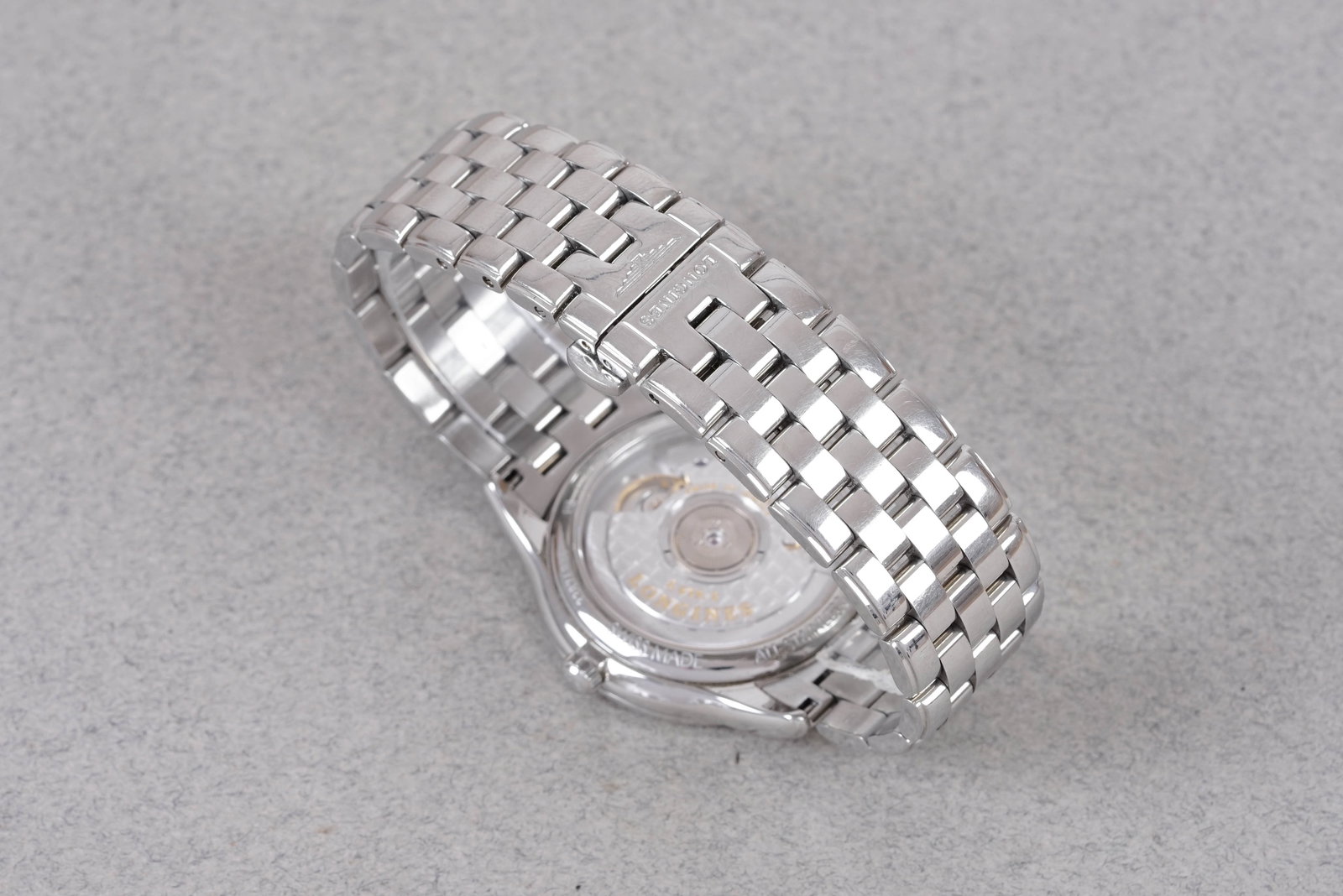 LONGINES FLAGSHIP AUTOMATIC DATE W/ BOX & GUARANTEE CARD REF. L4.774.4.12.6 CIRCA 2008 - 5