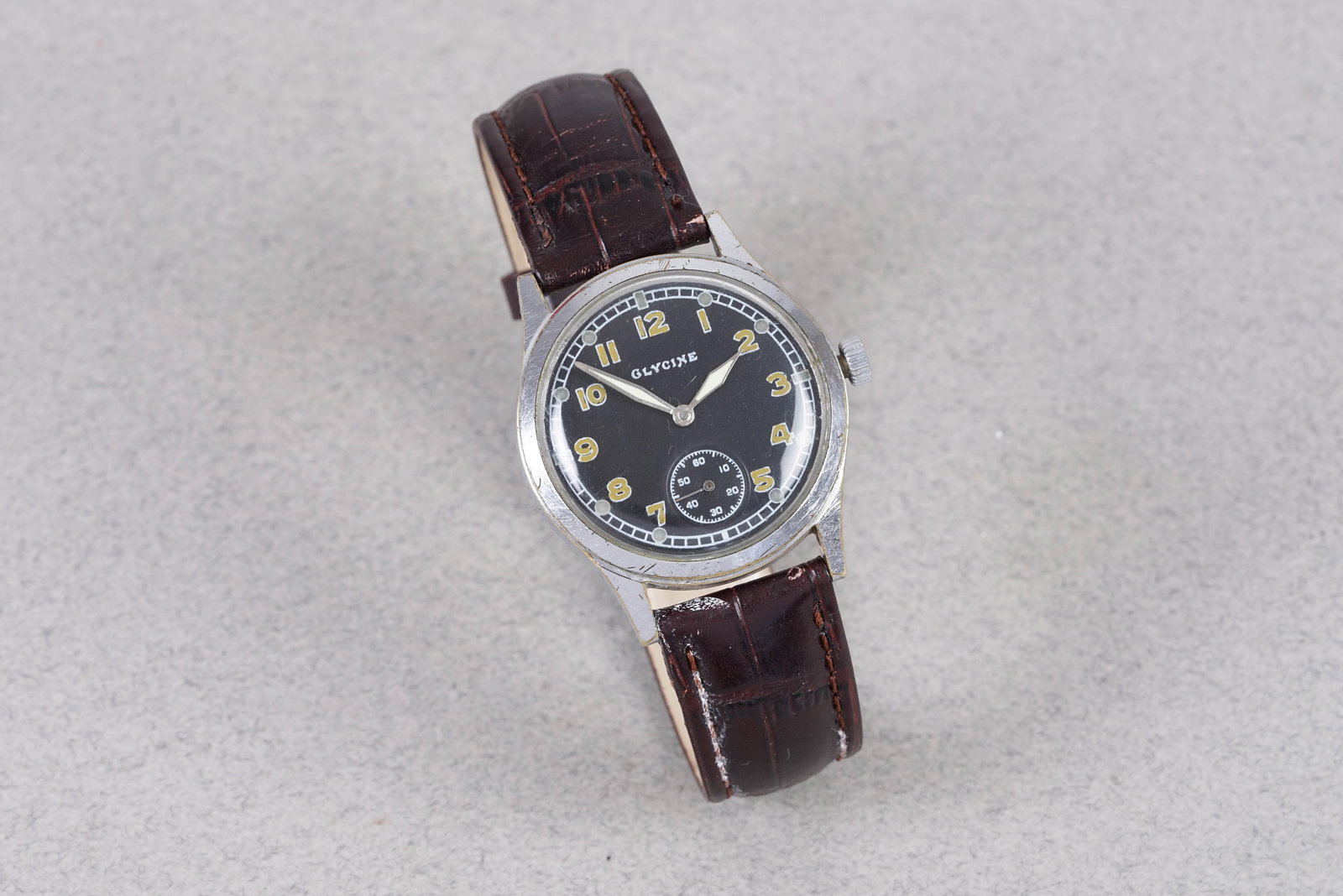 GLYCINE GERMAN MILITARY WRISTWATCH - 2