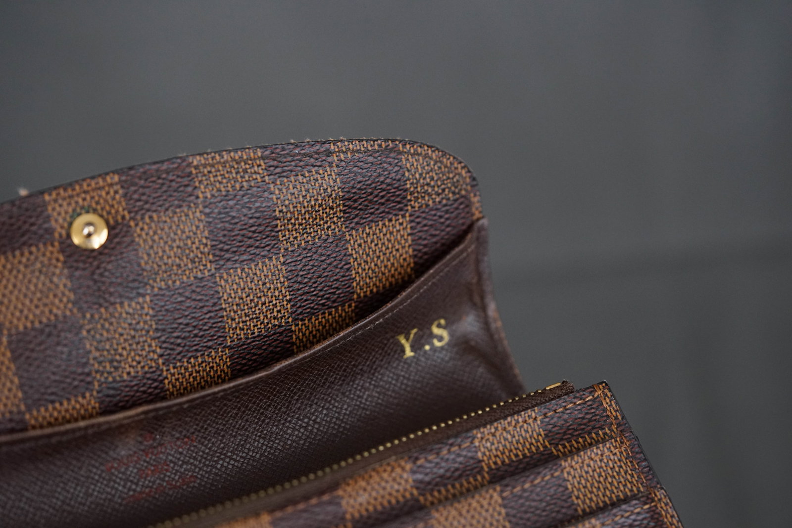 LOUIS VUITTON DAMIER PORTEFEUILLE EMILIE - 5