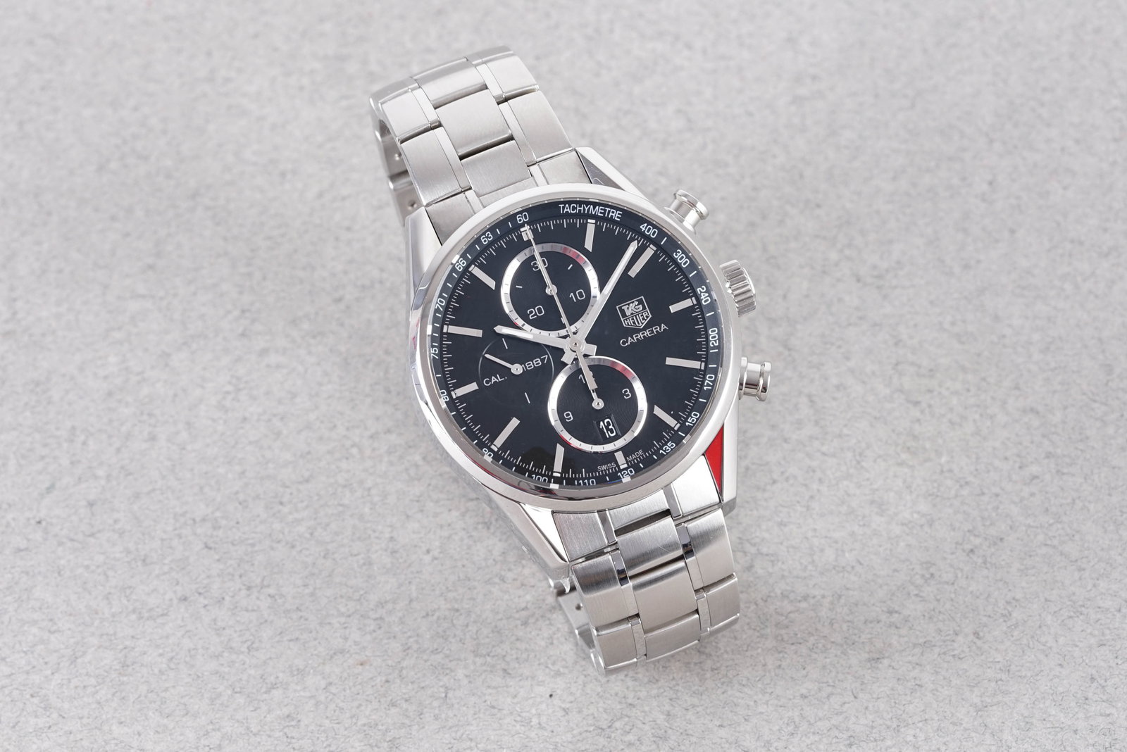 TAG HEUER CARRERA DATE AUTOMATIC CHRONOGRAPH W/ GUARANTEE CARD REF. CAR2110-0 - 3