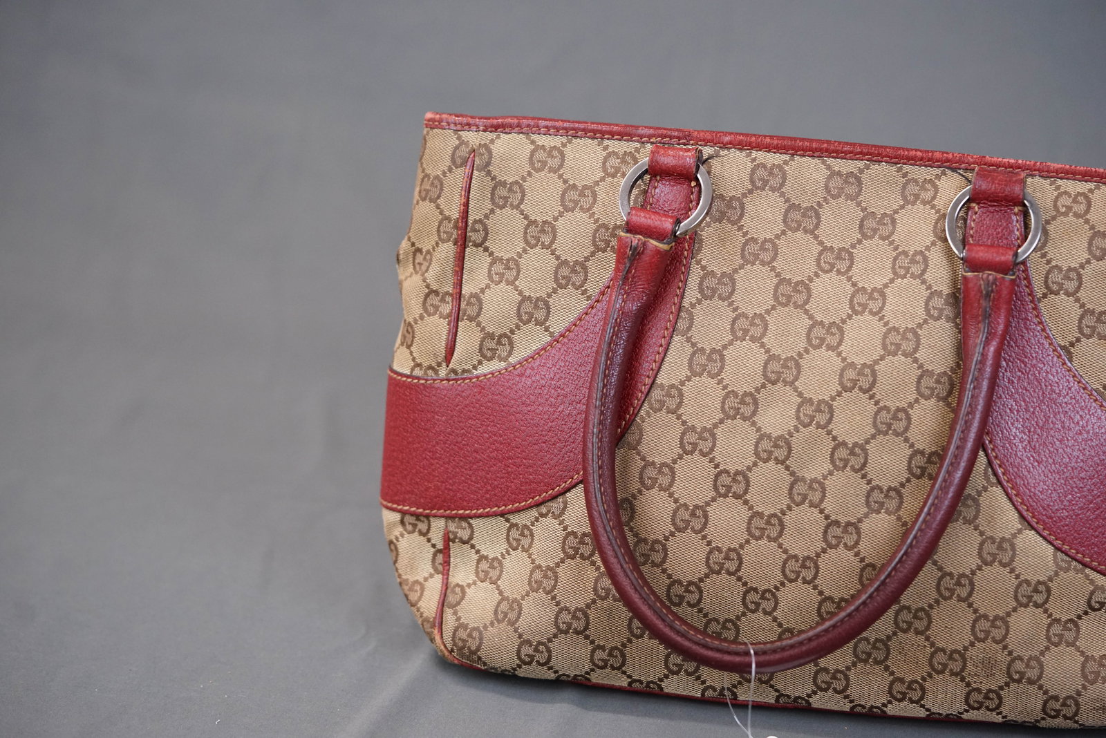 GUCCI GG TWO TONE TOTE BAG 2684 - 4