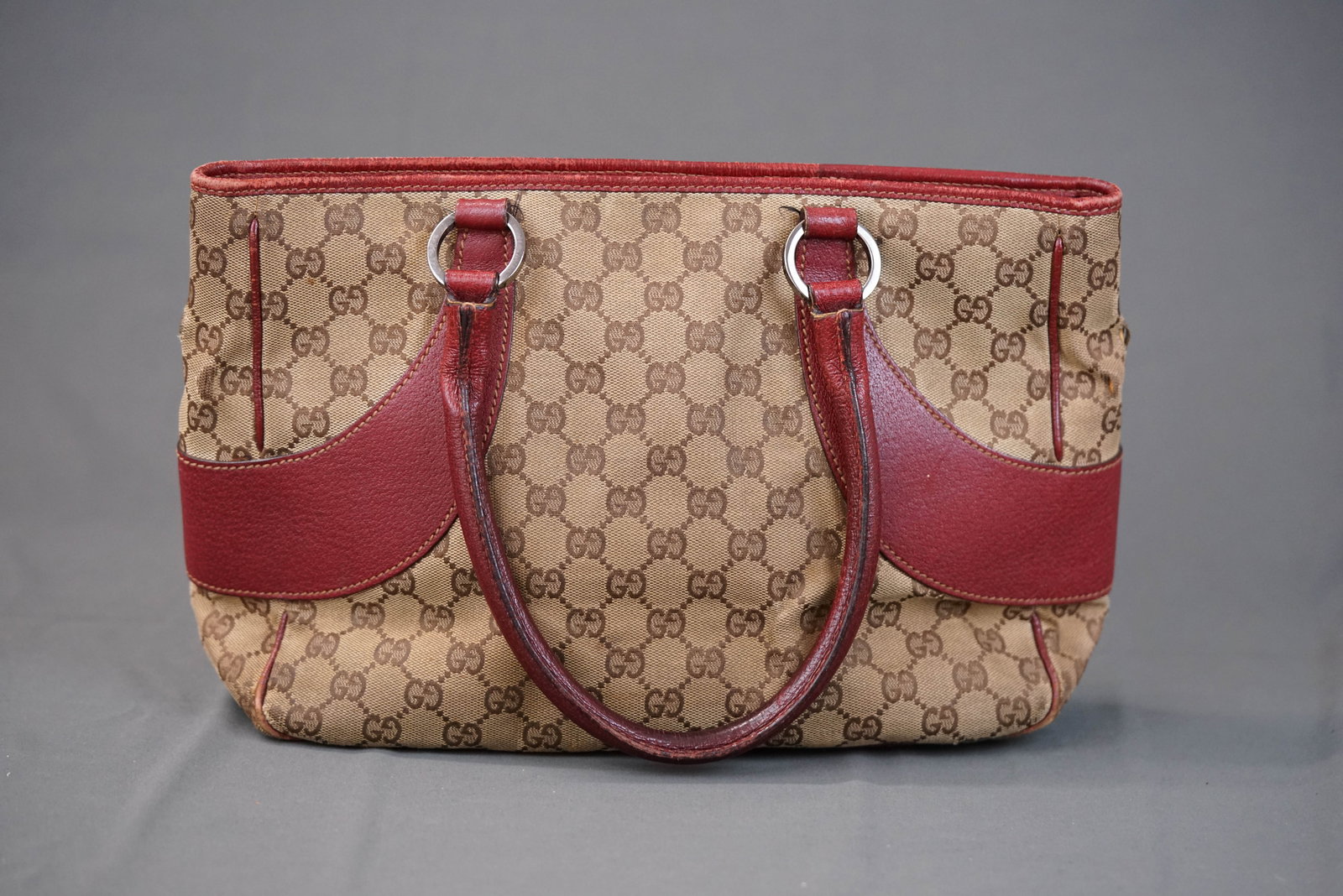 GUCCI GG TWO TONE TOTE BAG 2684 - 9