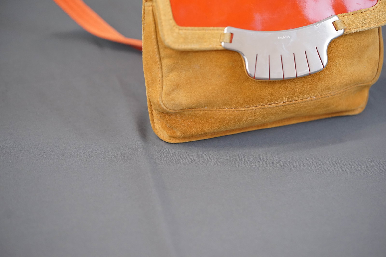 PRADA SUEDE NAVAJO STYLE SHOULDER BAG - 3