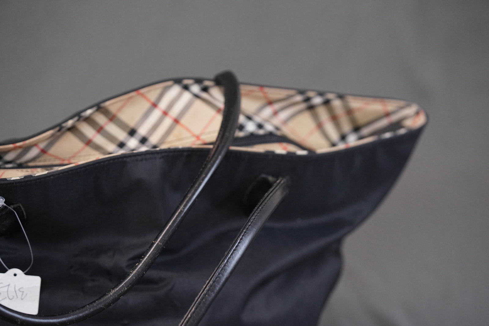 BURBERRY NOVA CHECK SHOULDER TOTE BAG - 3